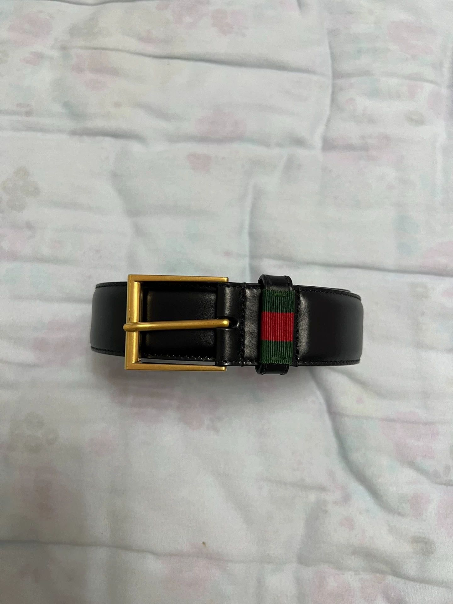 Gucci Gucci Basic Belt Black 100 Size ONE SIZE - 1 Thumbnail