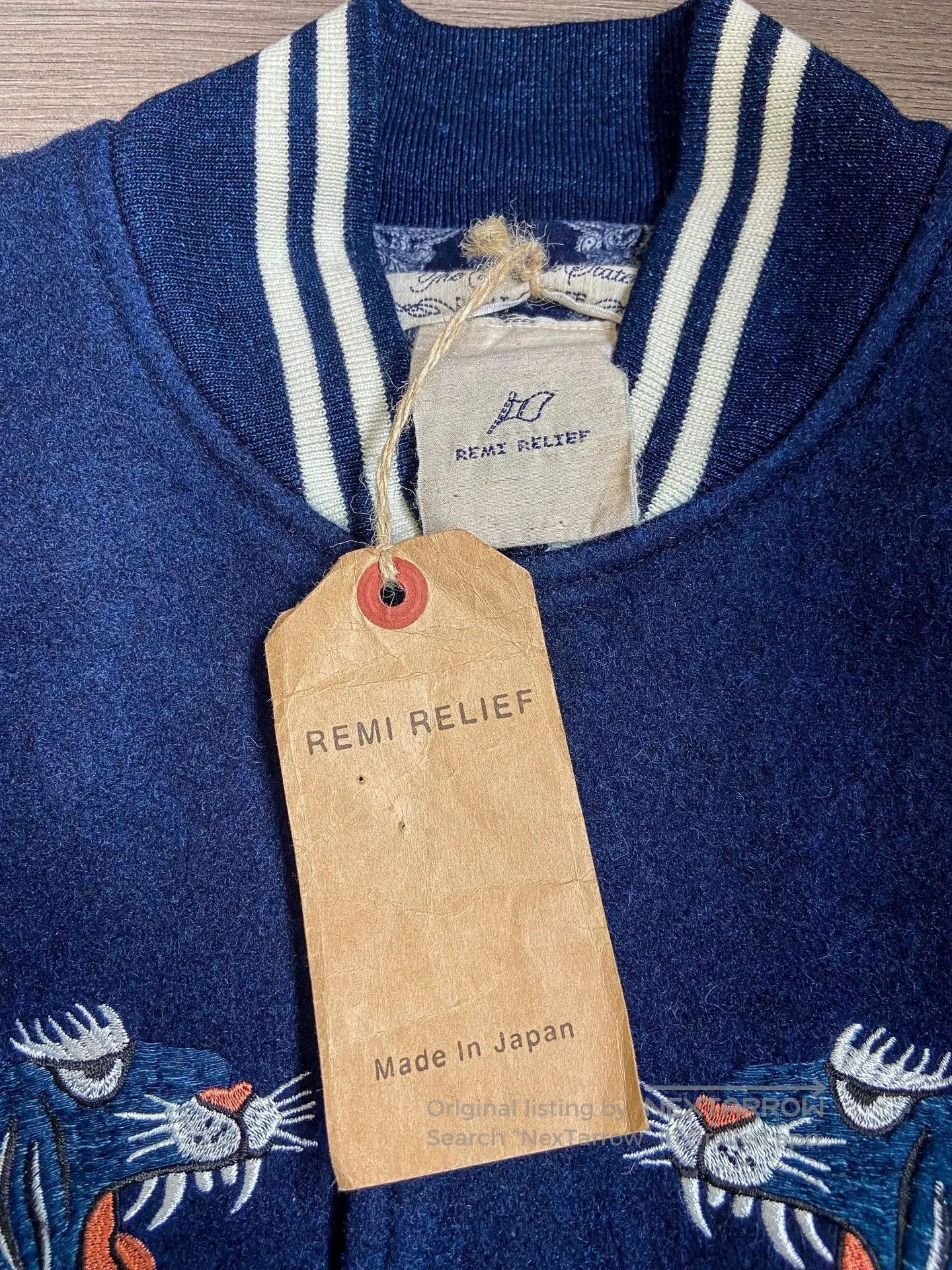 Remi Relief remi relief Yokosuka baseball jacket. Size US M / EU 48-50 / 2 - 3 Thumbnail