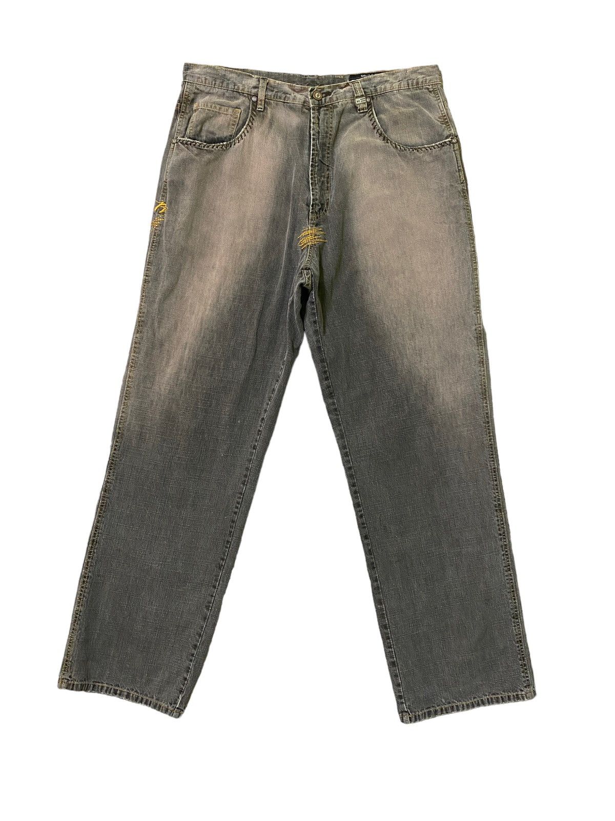 Designer × Phat Farm Baggy PHAT FARM Denim Pant Size US 35 - 2 Thumbnail