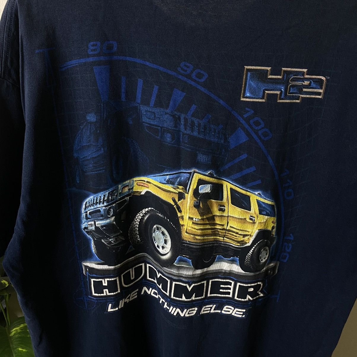 Vintage Vintage 2000s Hummer H2 SUV Promo T Shirt Size US XL / EU 56 / 4 - 2 Thumbnail
