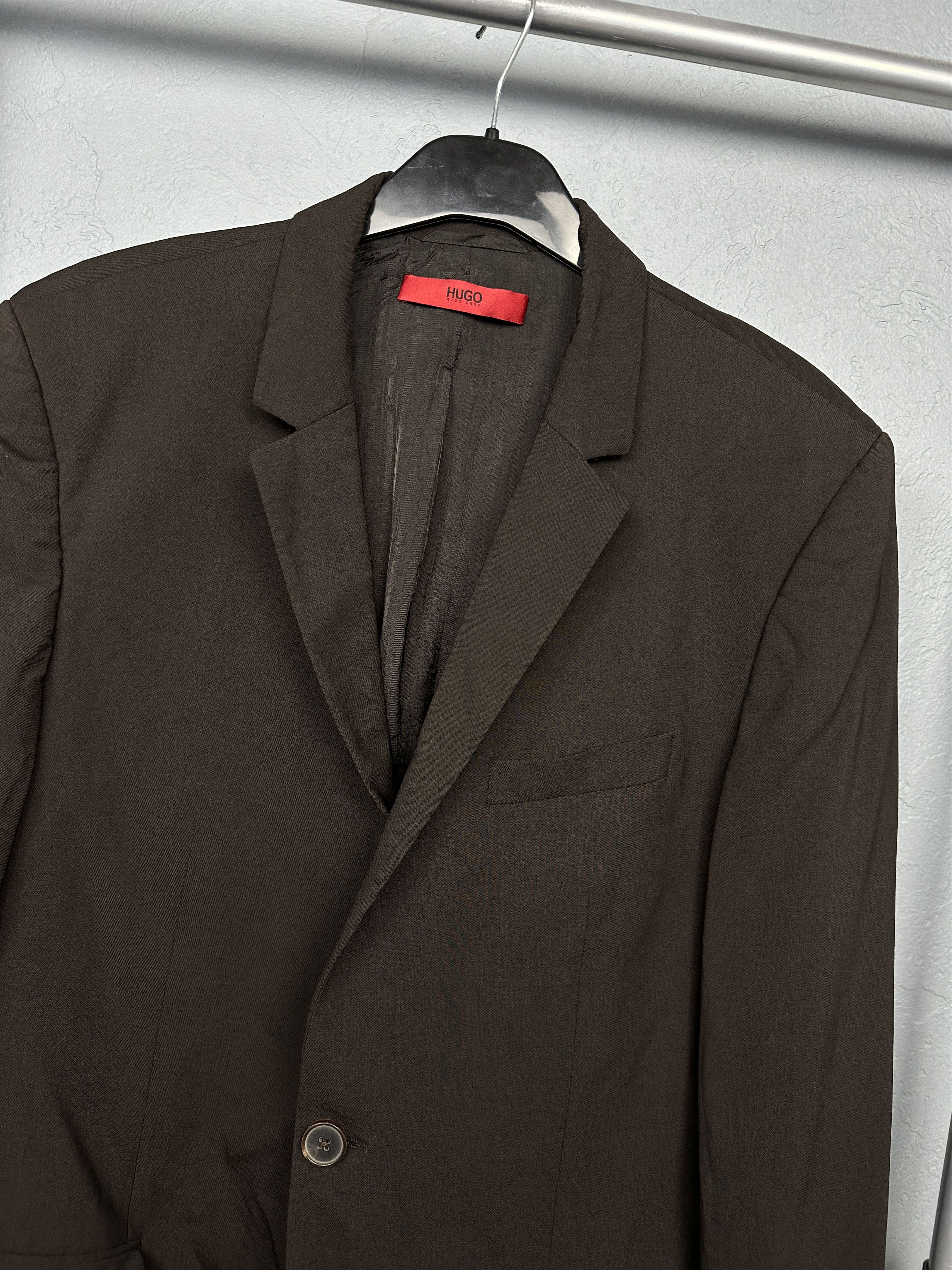 Hugo Boss Hugo Boss Vintage Mens Wool Blazer Jacket Size US L / EU 52-54 / 3 - 2 Thumbnail