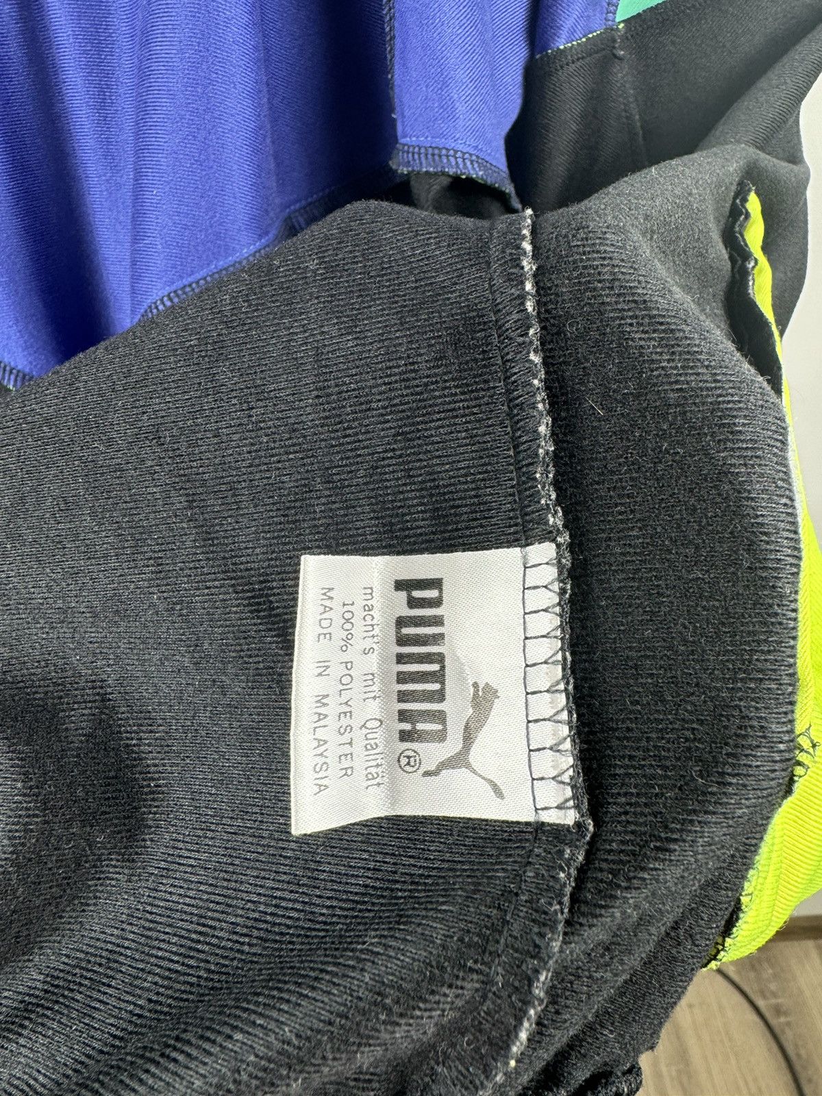 Vintage Men’s Vintage 90’ Puma Equipe Retro Track Jacket size 40/M Size US M / EU 48-50 / 2 - 6 Thumbnail