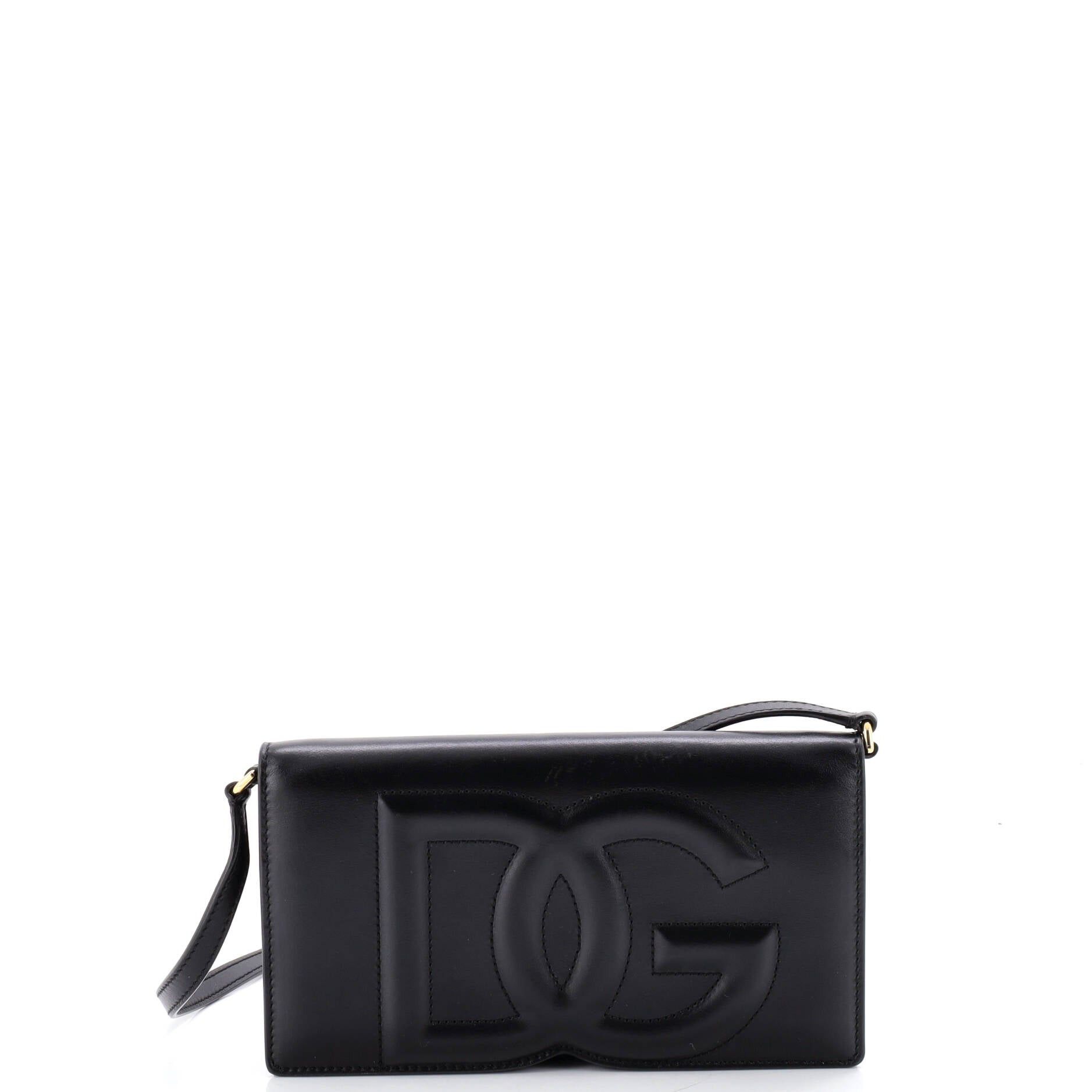 Dolce & Gabbana DG Logo Flap Shoulder Bag Size ONE SIZE - 1 Thumbnail