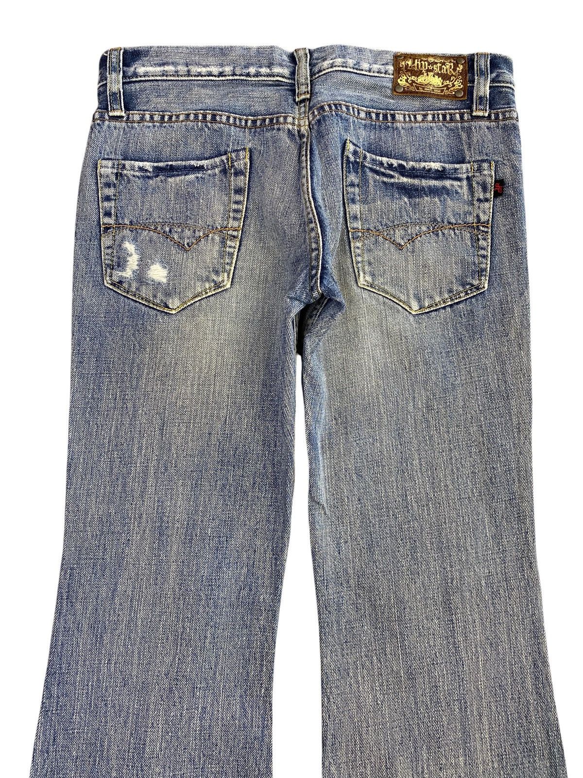 Other Sweet Camel Faded Light Wash Style Flare Jeans Size US 30 / EU 46 - 4 Thumbnail