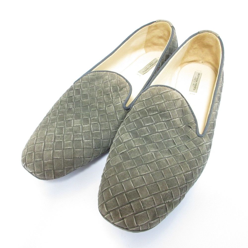 Bottega Veneta Bottega Veneta Bottega Veneta Intrecciato Leather Slip-on Leather Shoes DUTY FREE for USA Size ONE SIZE - 1 Thumbnail