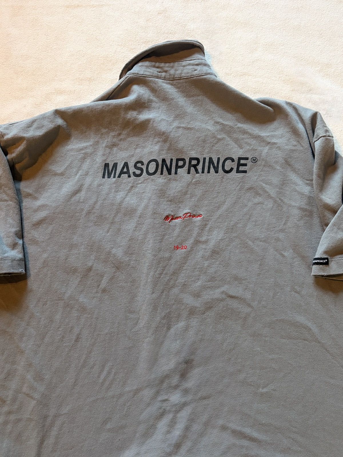 Other MASONPRINCE Gray Boxy Button-Up Shirt Size US S / EU 44-46 / 1 - 2 Thumbnail