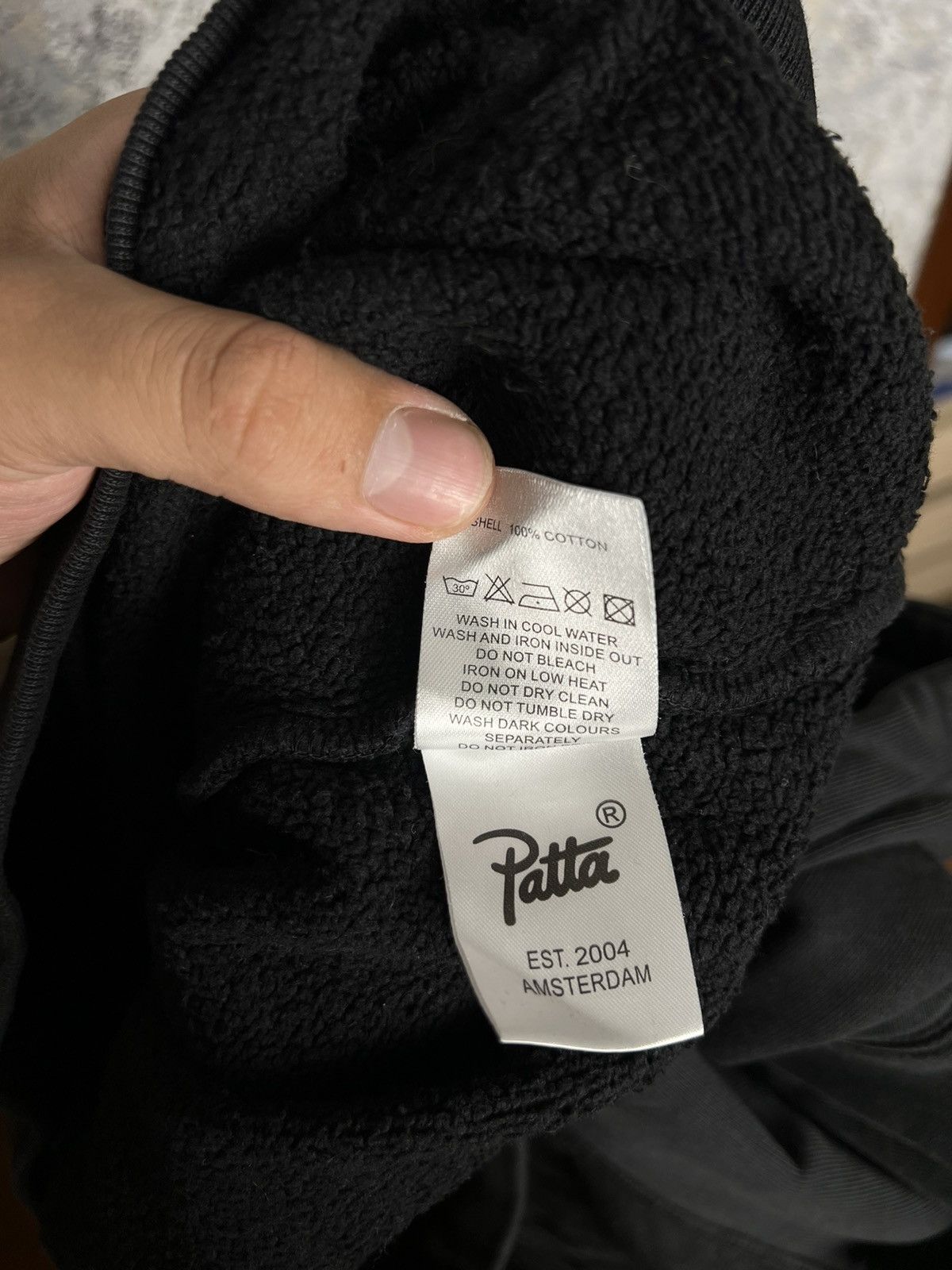 Patta Patta Black Hoodie Big Logo This Or That Size M Size US M / EU 48-50 / 2 - 7 Thumbnail