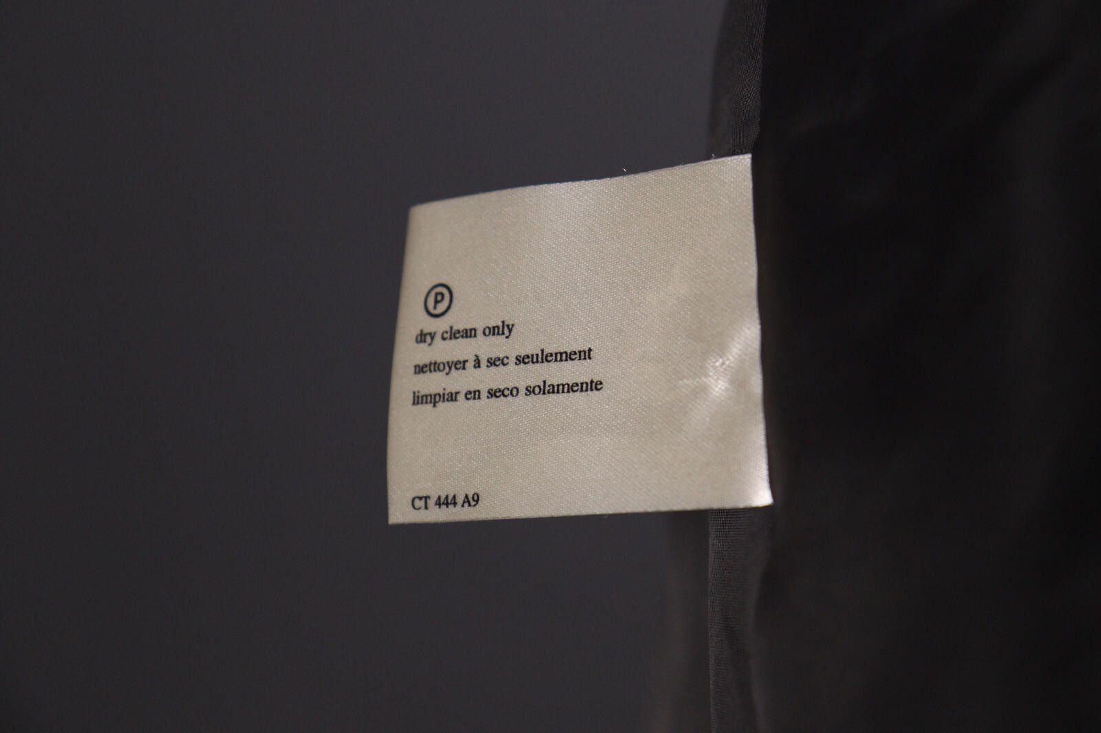 Designer Vintage Laura Ashley Black Wool Button UK 18 EUR 44 USA 14 Size M / US 6-8 / IT 42-44 - 9 Thumbnail