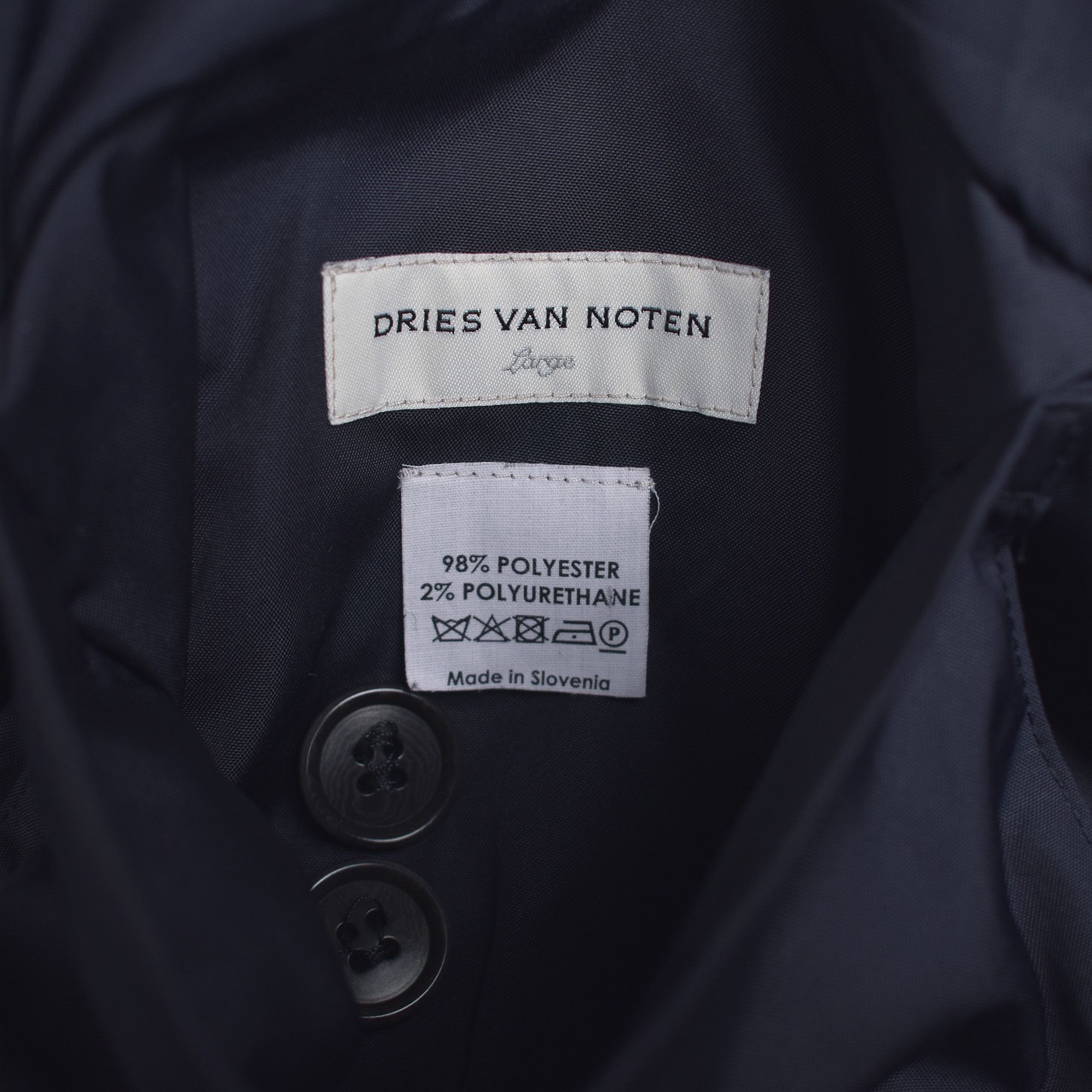 Dries Van Noten DRIES VAN NOTEN REVERSIBLE BROWN/NAVY BOMBER JACKET LARGE Size US L / EU 52-54 / 3 - 3 Thumbnail