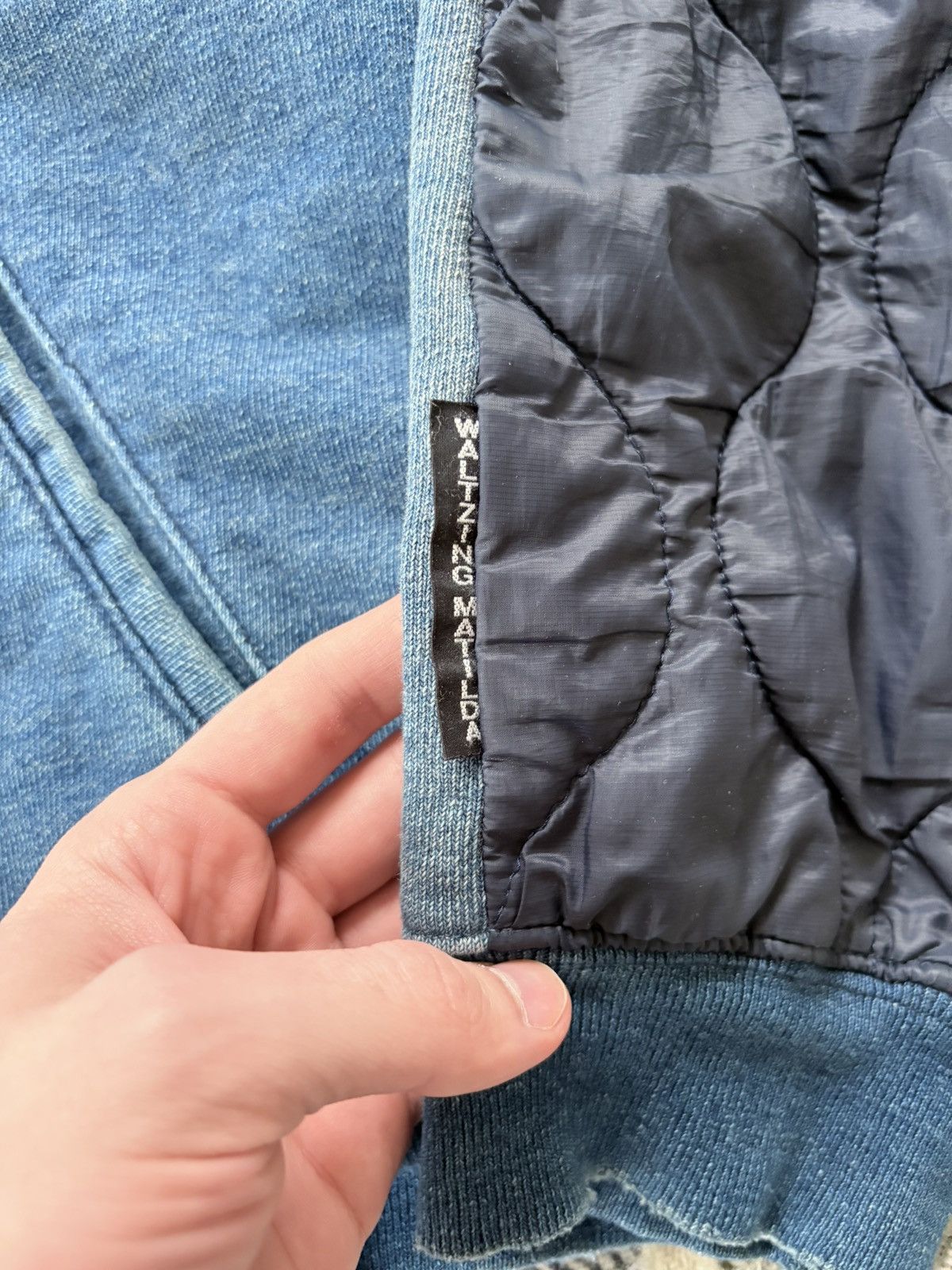 Kapital RARE Kapital Bivouac Zip Quilted Hoodie Size US L / EU 52-54 / 3 - 5 Thumbnail