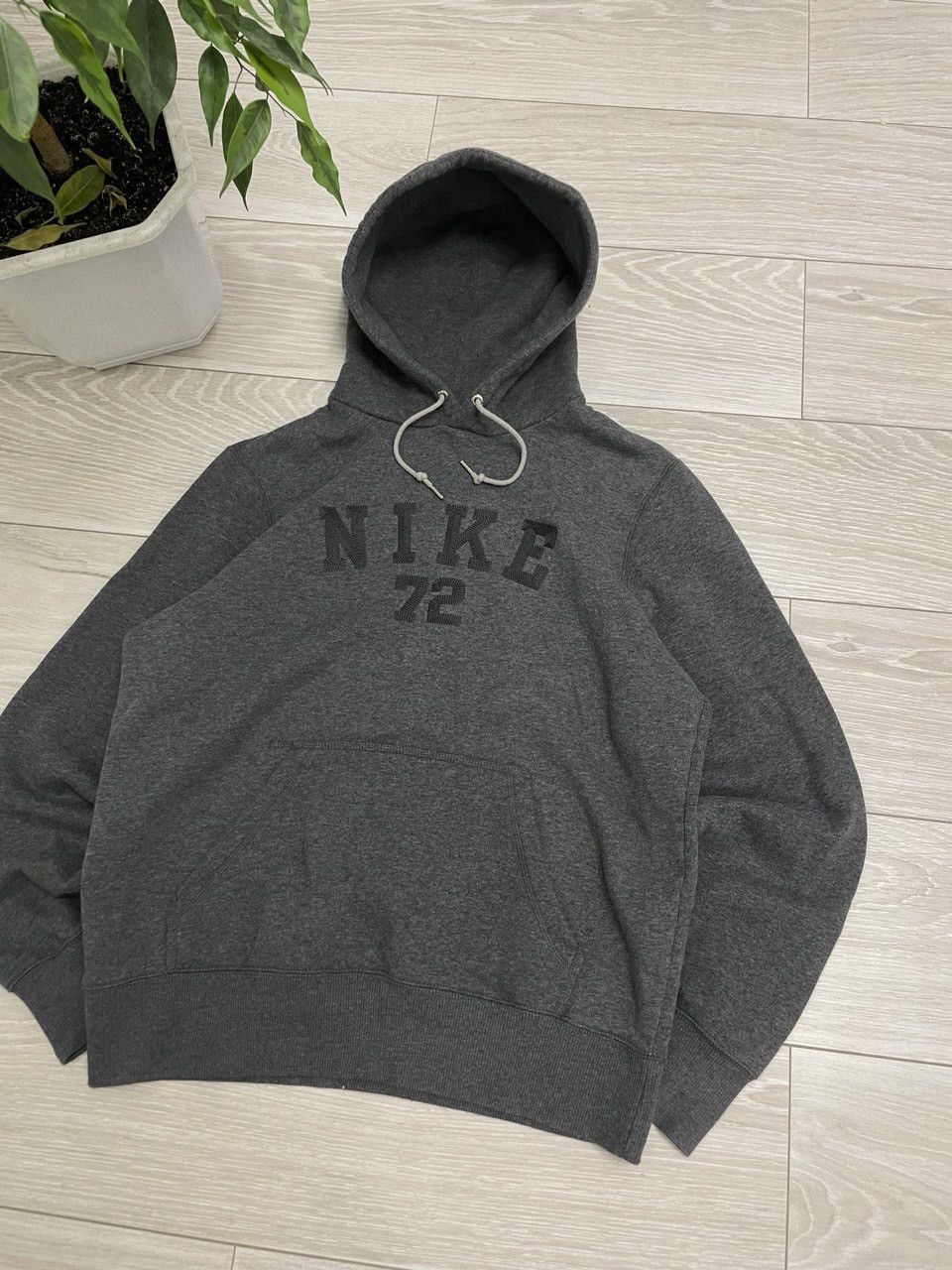 Japanese Brand × Nike × Vintage Vintage Nike Big Logo Baggy Hoodie Y2K Size US L / EU 52-54 / 3 - 2 Thumbnail
