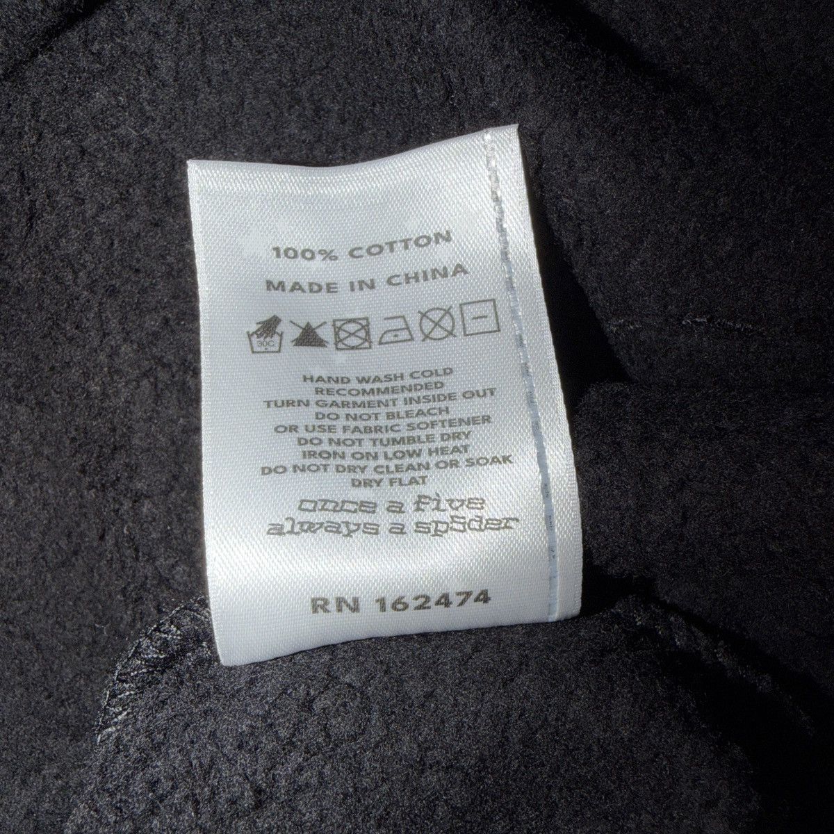 Sp5der Sp5der Rhinestone Punk V2 hoodie black Size US XL / EU 56 / 4 - 12 Thumbnail