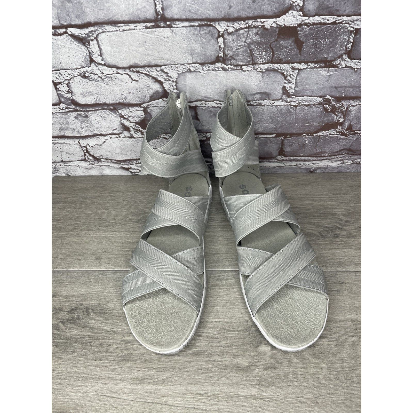 SOREL Sorel Out ‘N About Plus Light Grey Textile Spandex Strap San Size US 12 / IT 42 - 13 Thumbnail