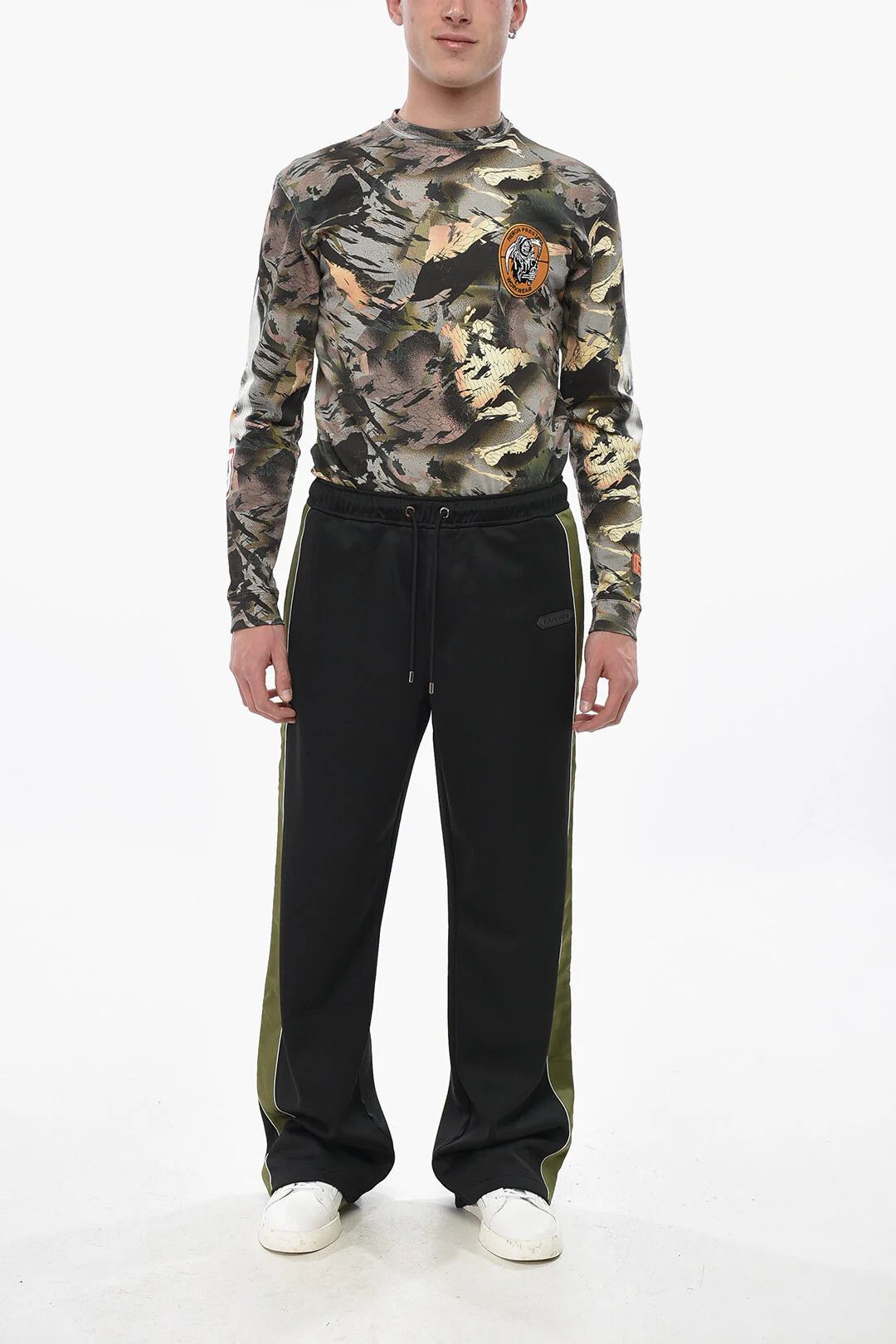 Lanvin og1mm0426 Cotton-Blend Casual Pant in Black Size US 36 / EU 52 - 5 Thumbnail