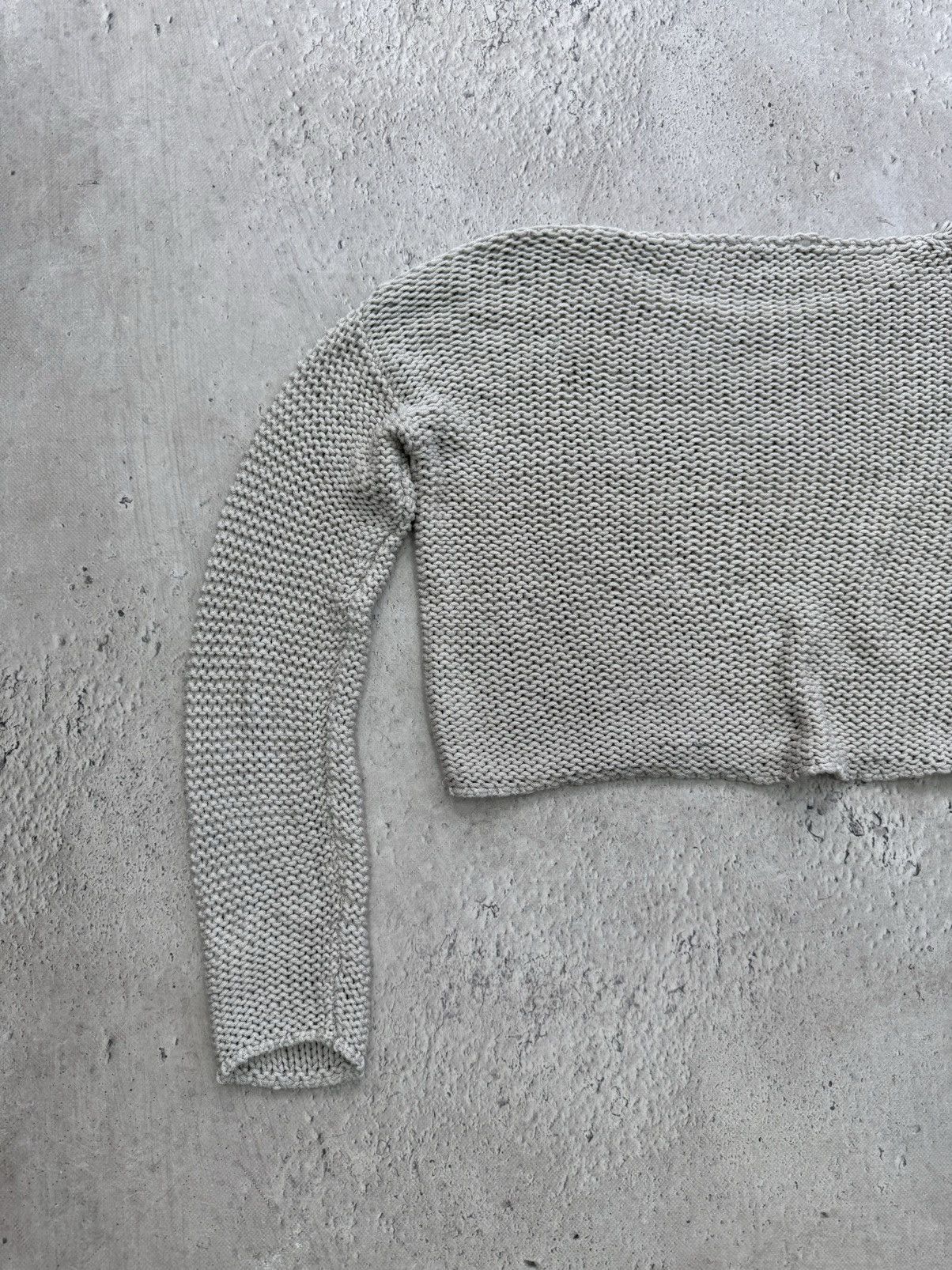 Japanese Brand SALE💣💣 VINTAGE ARCHIVE Y2K JPG STYLE MESH STRIPED SWEATER Size US M / EU 48-50 / 2 - 11 Thumbnail