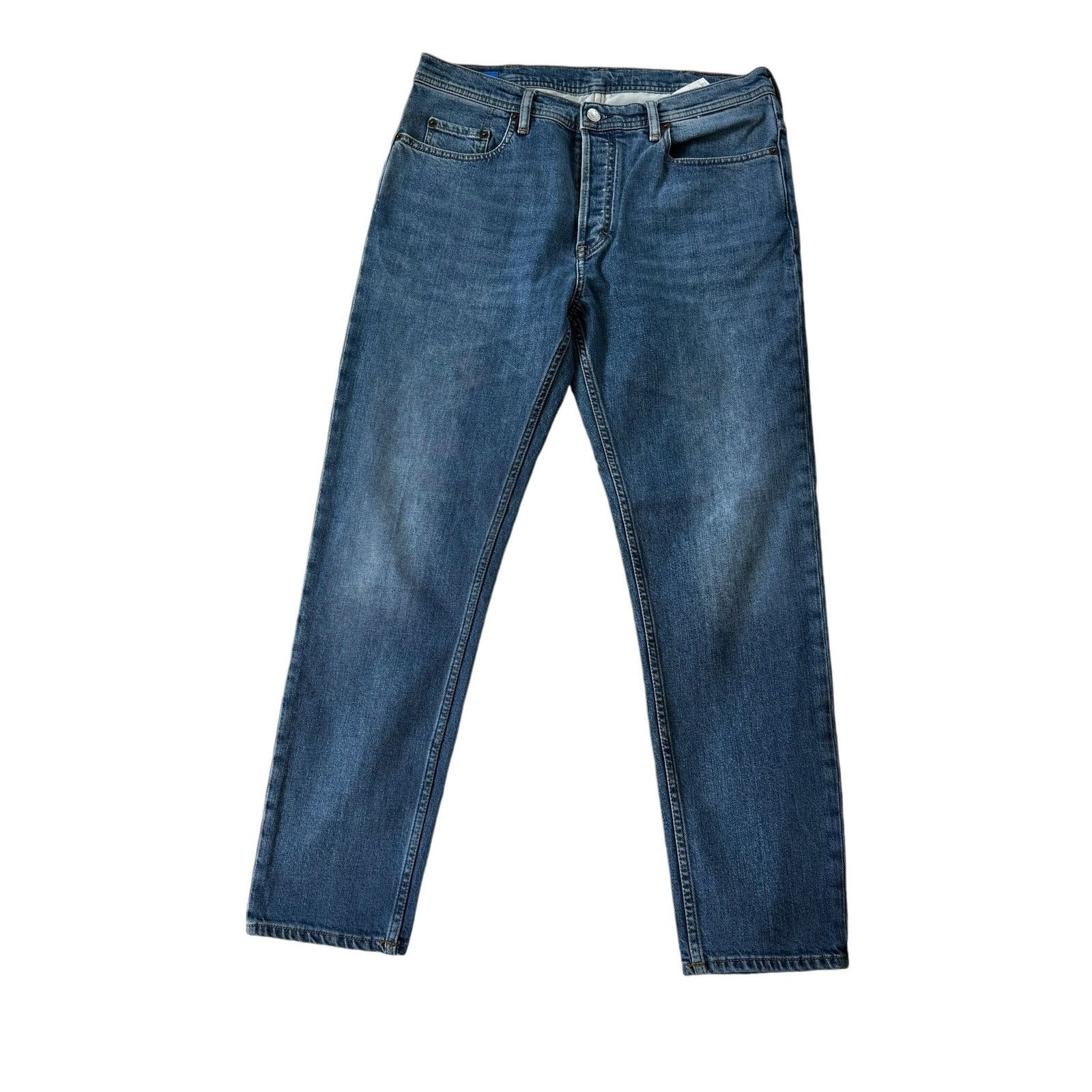 Acne Studios ACNE Studios River Slim Tapered Jean Mid Blue Size US 32 / EU 48 - 2 Thumbnail