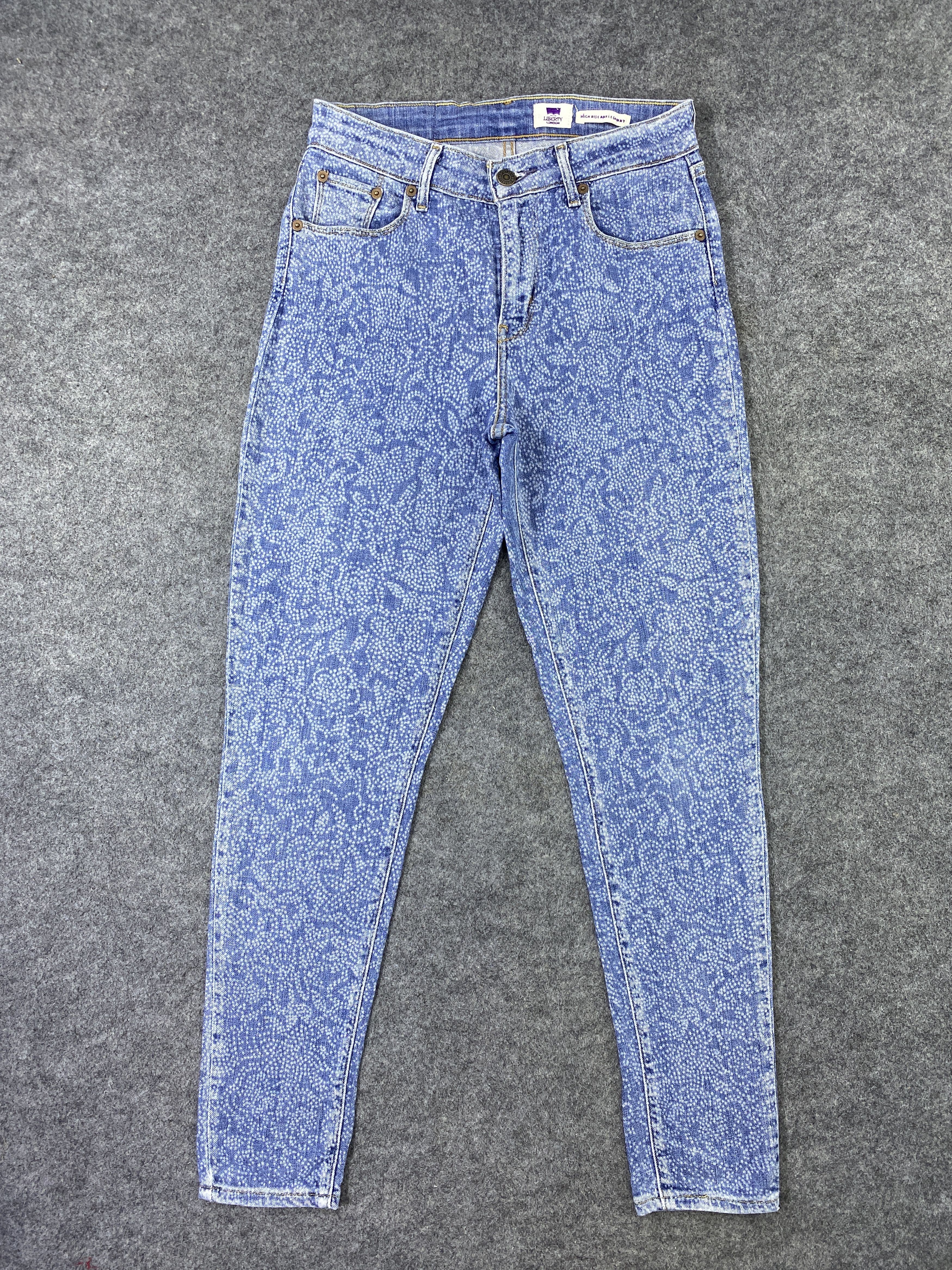 Jean Liberty X Levis Paislee High Rise Ankle Skinny Jeans - J1005 Size US 27 - 1 Thumbnail