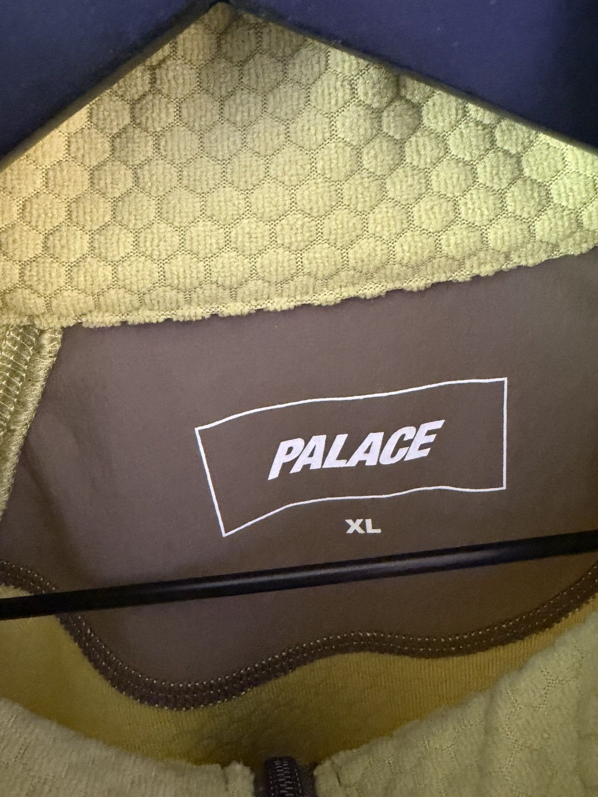Palace Acid green Run it half zip thermal track jacket Size US XL / EU 56 / 4 - 3 Thumbnail