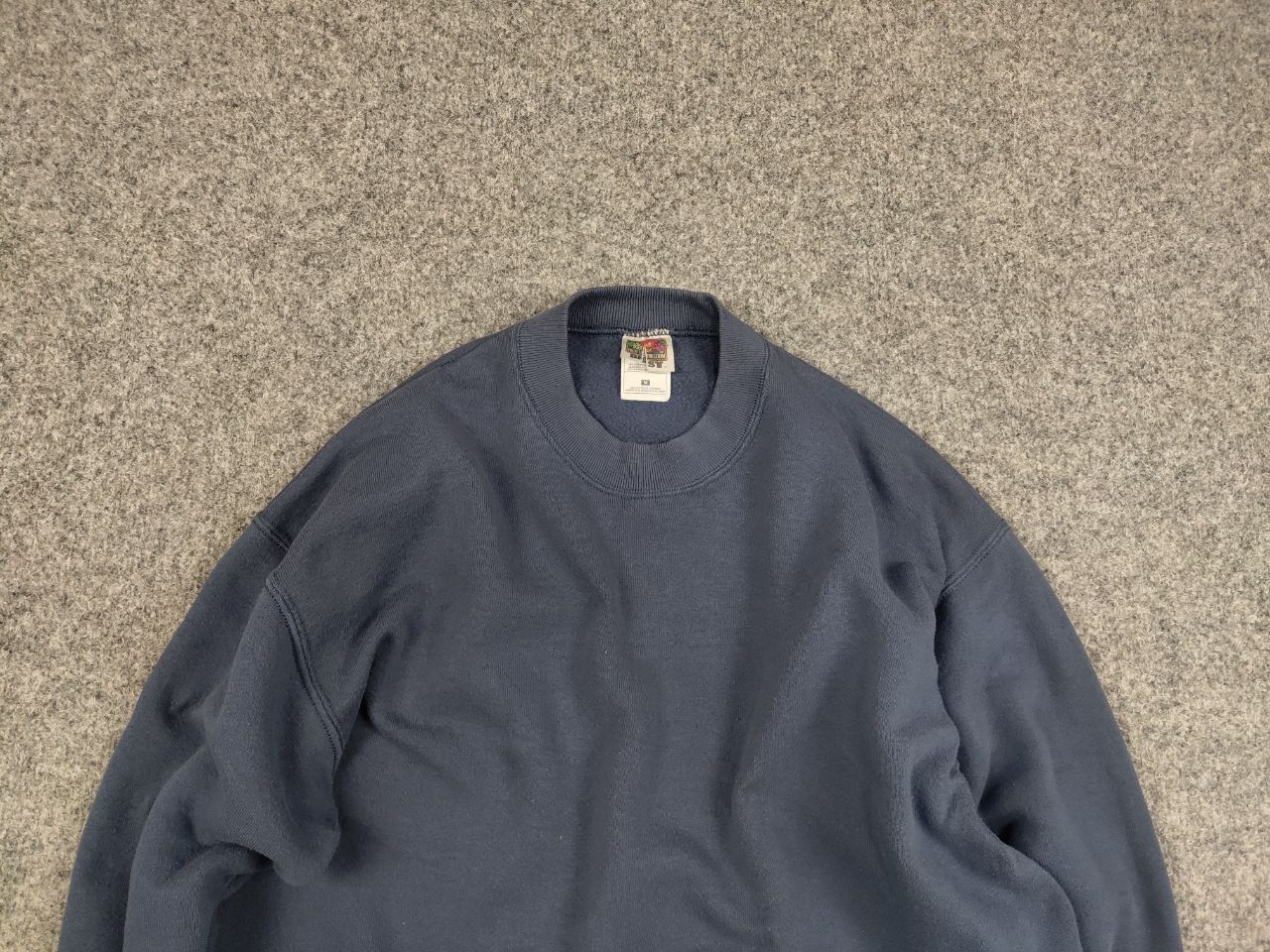 Fruit Of The Loom Vintage 90's Fruit of the Loom Best Crew Check Sweatshirt Size US M / EU 48-50 / 2 - 4 Thumbnail