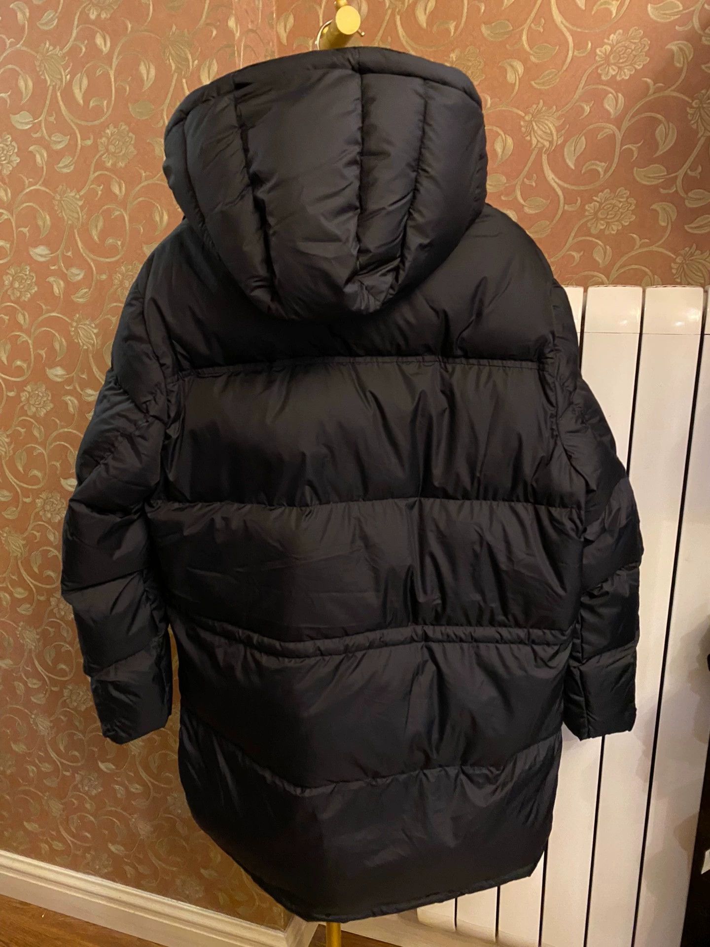RRL Ralph Lauren RRL Men's Black Long Down Parka Detachable Hood Size US M / EU 48-50 / 2 - 2 Thumbnail