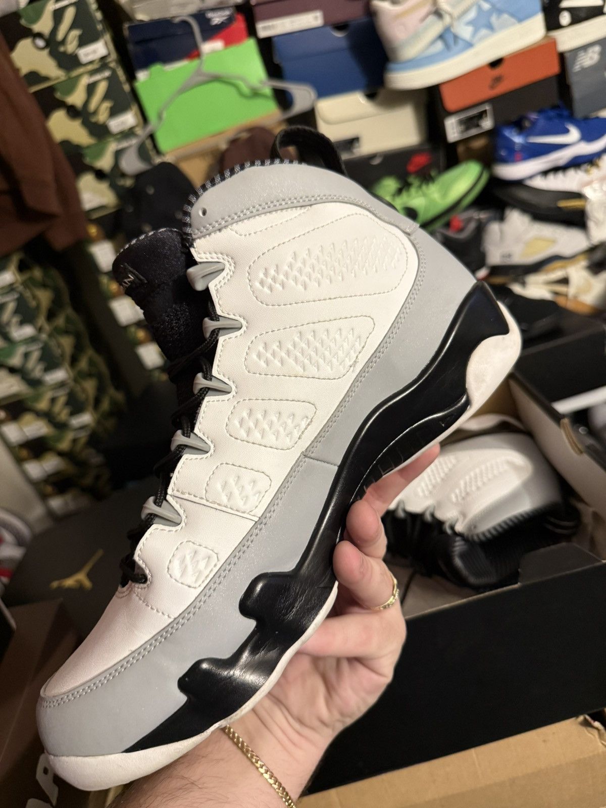 Jordan Brand Jordan retro 9 baron sz 11 Size US 11 / EU 44 - 3 Thumbnail