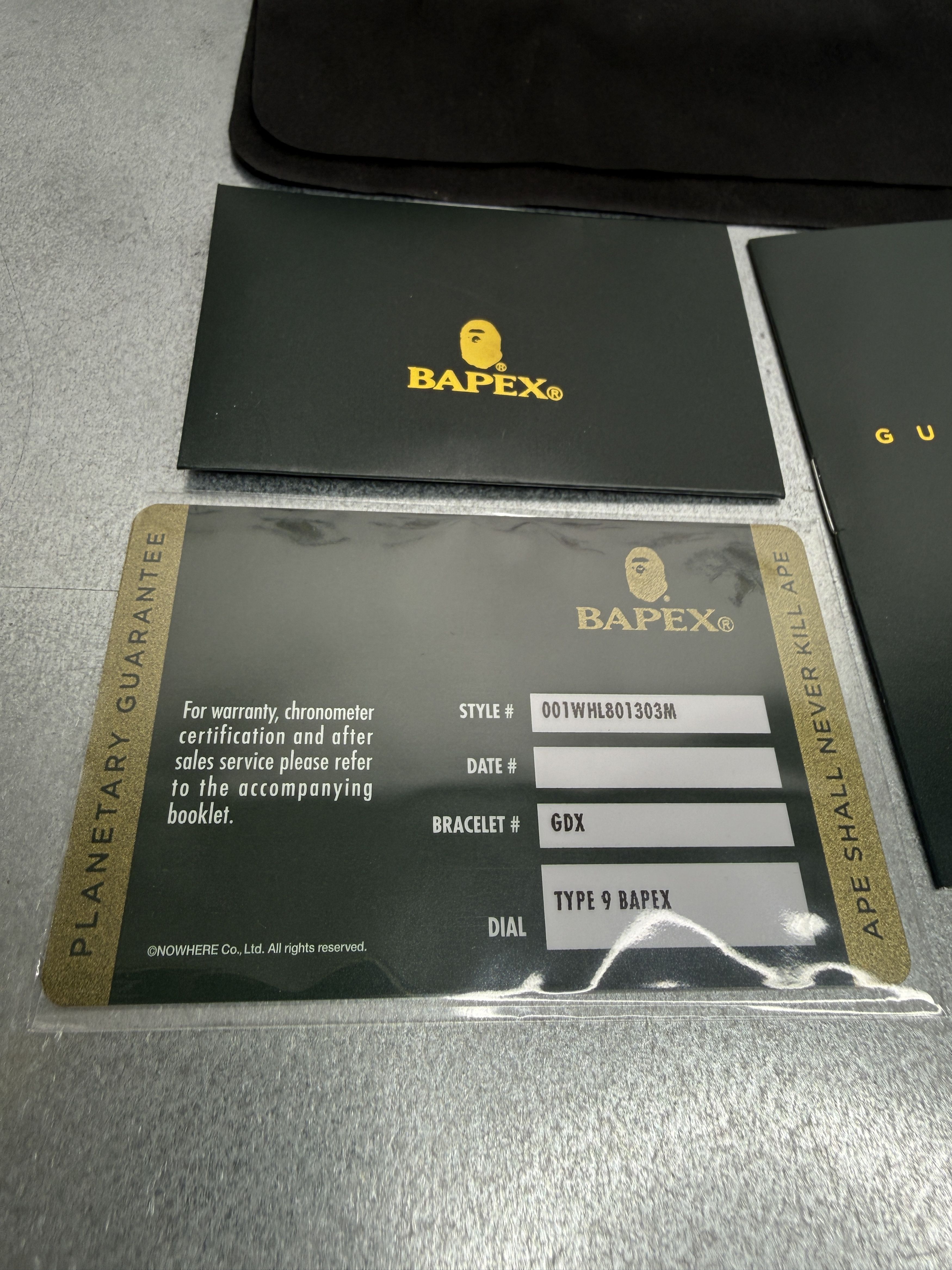 Bape BAPE TYPE 9 BAPEX #1 (2026) Size ONE SIZE - 15 Thumbnail