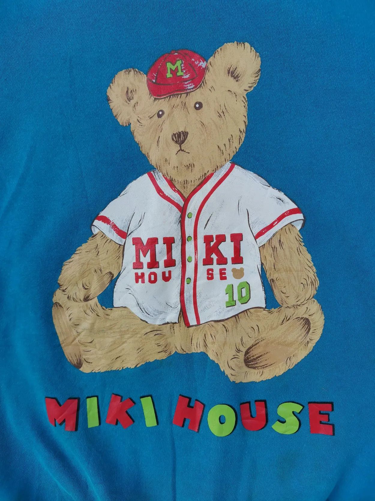 Japanese Brand Vintage!!! Miki House Big Logo Sweatshirt Size US L / EU 52-54 / 3 - 6 Thumbnail