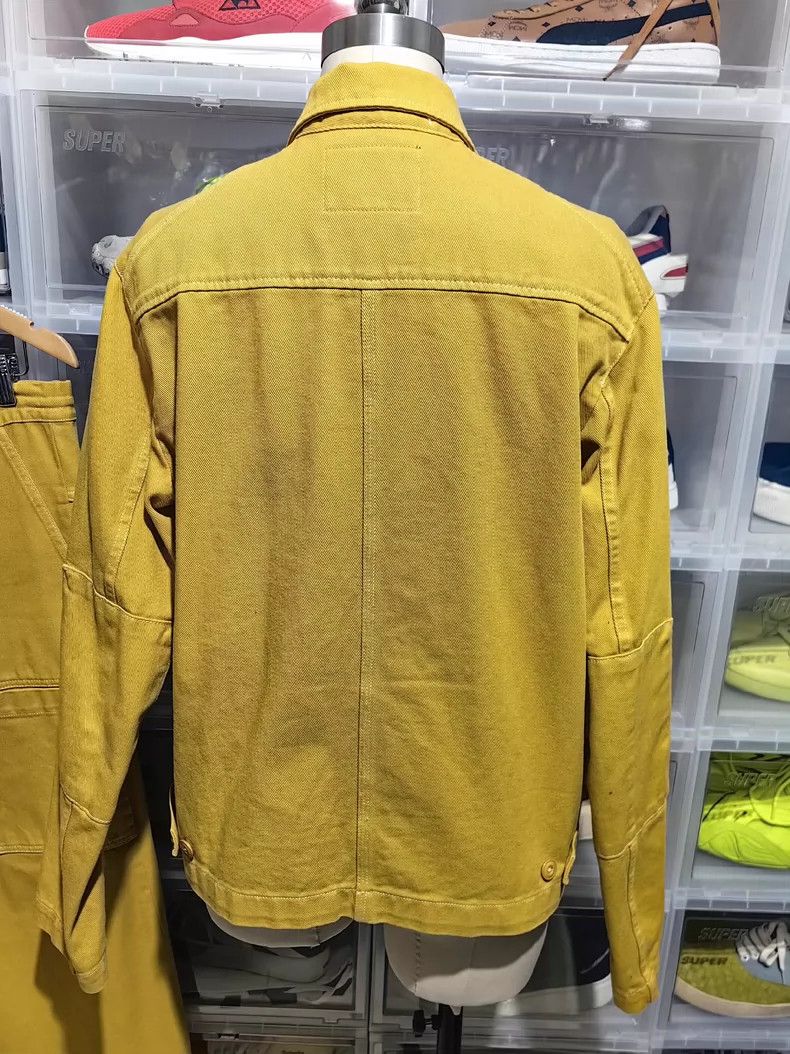 Acne Studios Acne studios Mustard yellow denim jacket 2502-Nextarrow Size US S / EU 44-46 / 1 - 5 Thumbnail