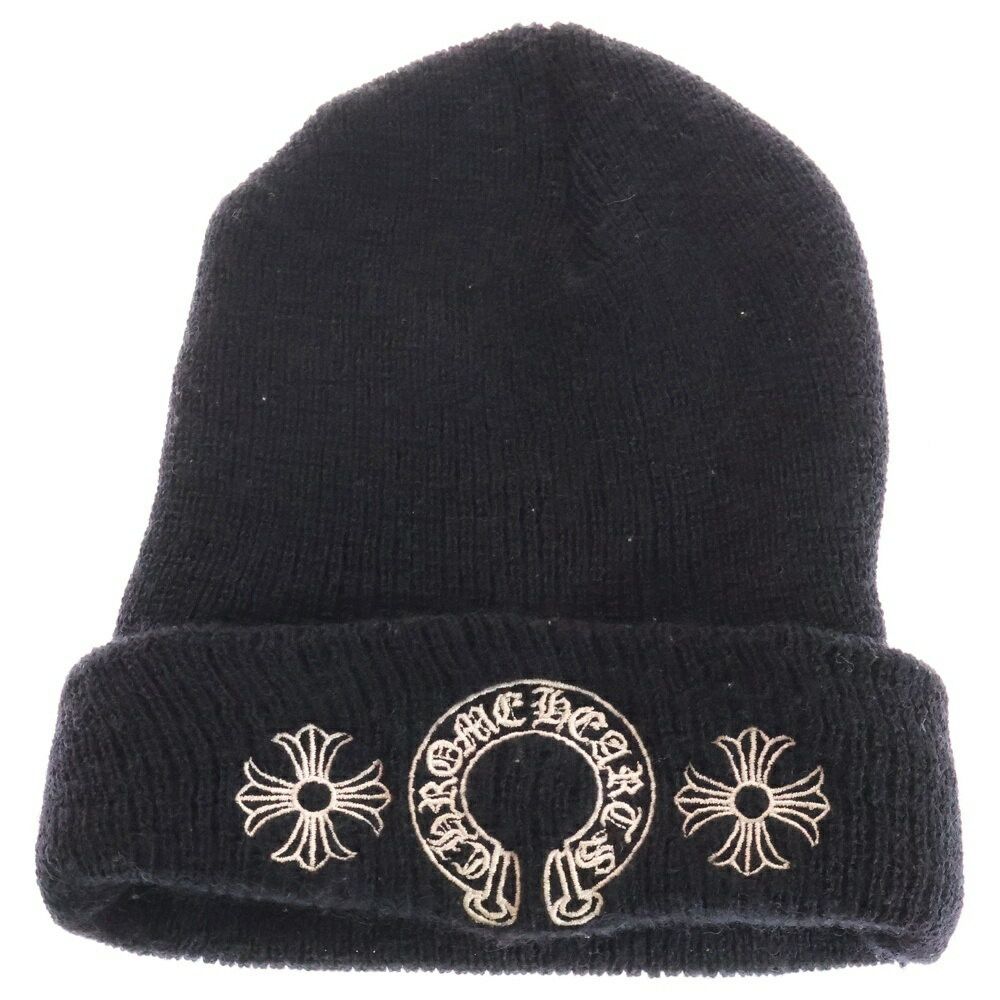 クロムハーツ CHROME HEARTS PPO WOOL WATCH CAP Chrome Hearts Chrome Hearts Wool Watch Cap Beanie | Grailed