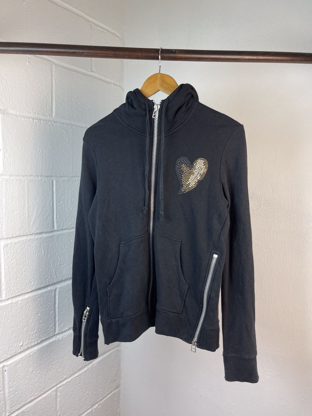 If Six Was Nine F/W 2004 Roen x Semantic Design Skull Zipper Hoodie Size US S / EU 44-46 / 1 - 4 Thumbnail