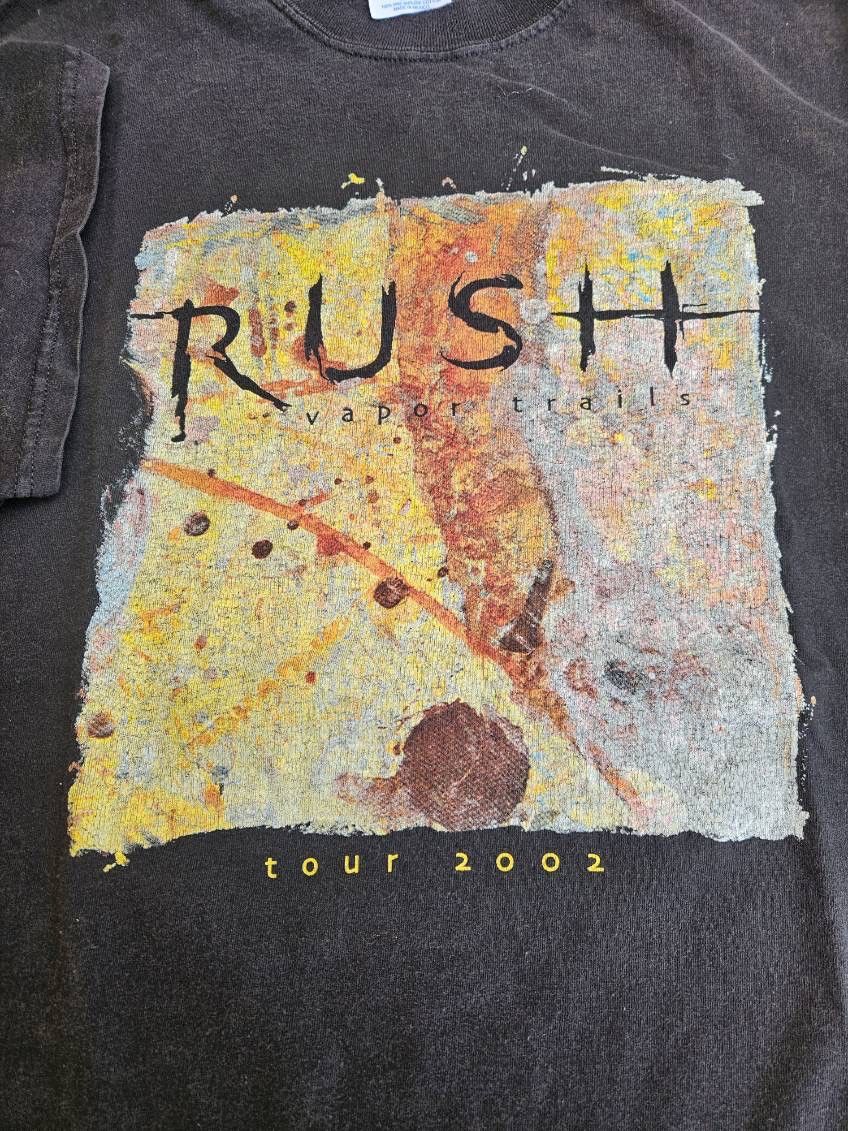 Other Rush Vapor Trails Tour 2002 M&O Knits Tee Size US XXL / EU 58 / 5 - 3 Thumbnail