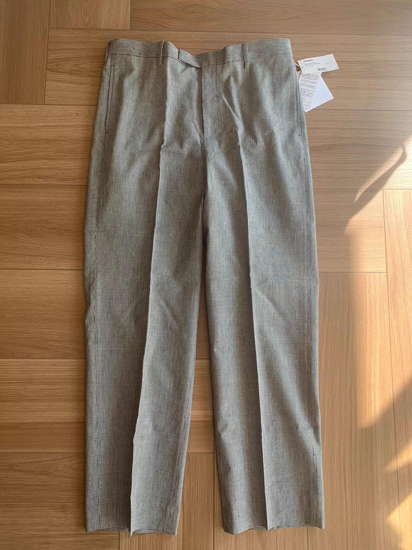 Visvim VISVIM WIDE SLACKS SANTOME Wool Linen Blend 25AW Size US 34 / EU 50 - 1 Thumbnail