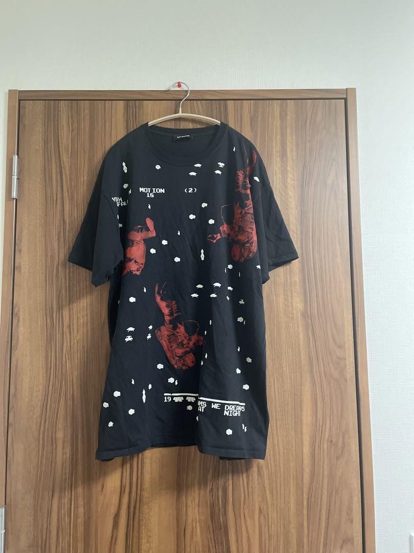 image of Raf Simons Aw18 Astronaut Tee in Black, Men's (Size Medium)