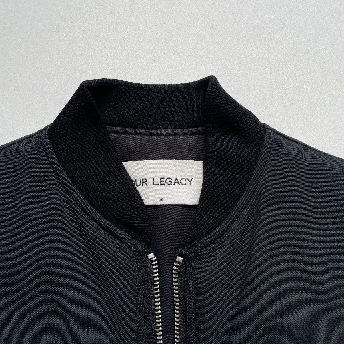 Our Legacy A/W 14 ‘Black Shimmer’ Nylon Bomber Jacket Size US M / EU 48-50 / 2 - 18 Thumbnail