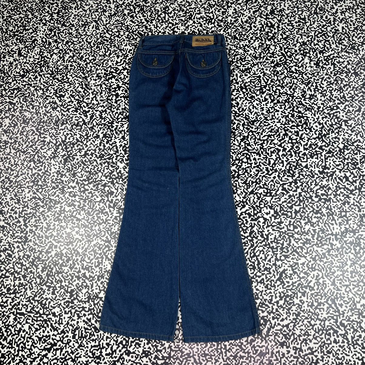 Von Dutch Vintage Y2K Von Dutch Retro Sexy Flared Jeans 90s Style Size 25" / US 0 / IT 36 - 1 Thumbnail
