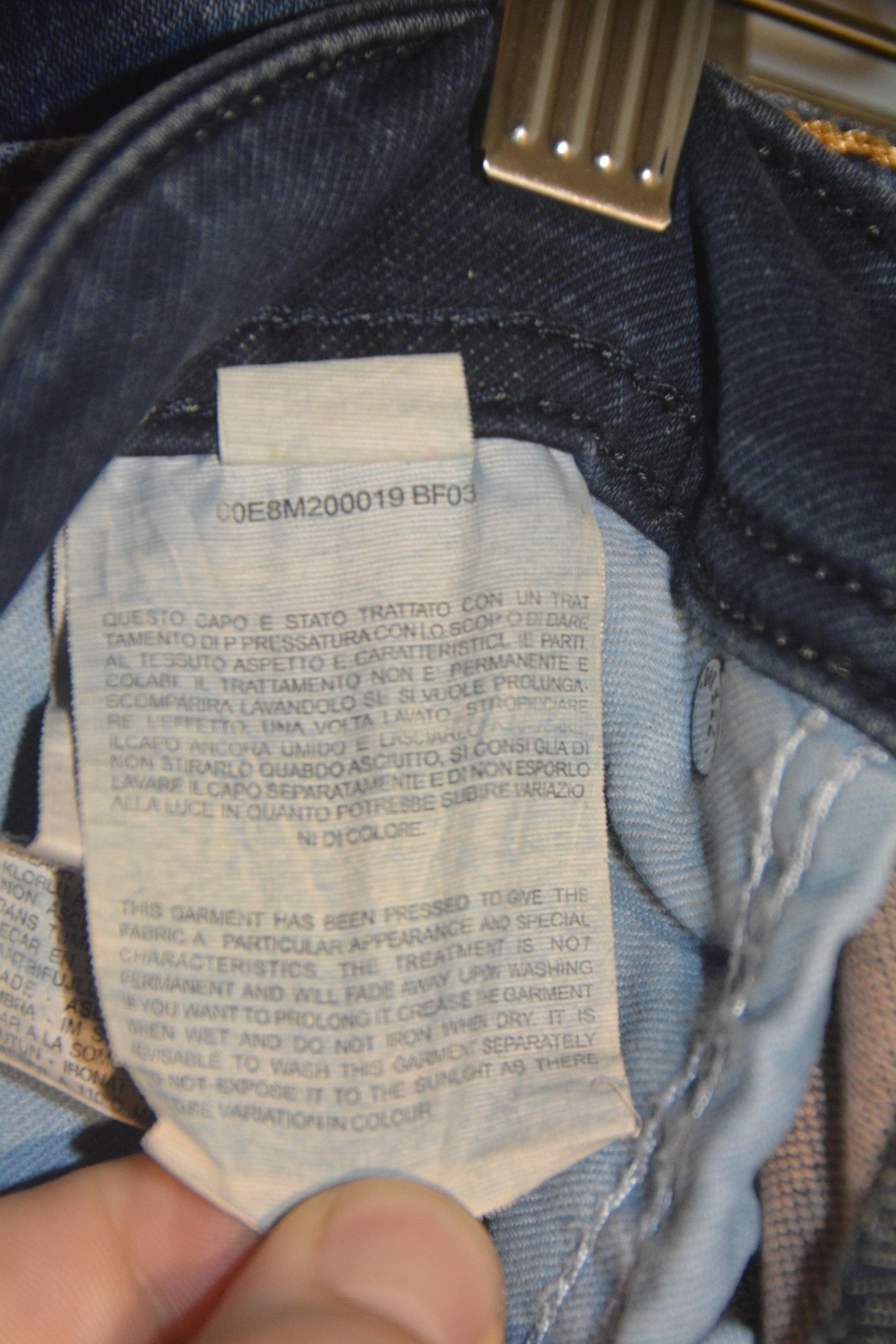 Diesel Diesel Industry Men's Blue Denim Jeans Size 32" / US 10 / IT 46 - 13 Thumbnail