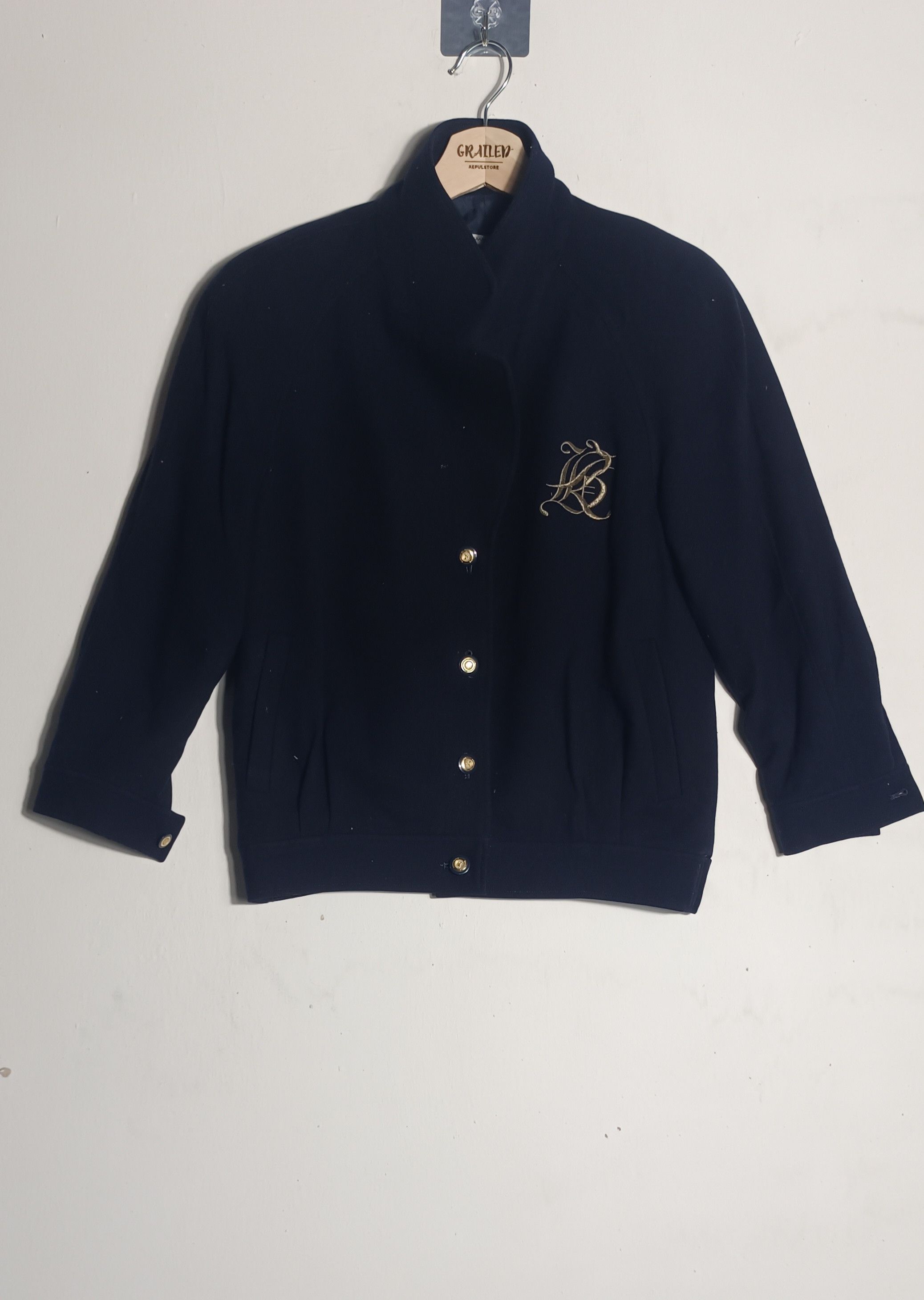 Burberry × Burberry Prorsum × Vintage Vintage🔥 Burberry Wool Jacket Size M / US 6-8 / IT 42-44 - 1 Thumbnail