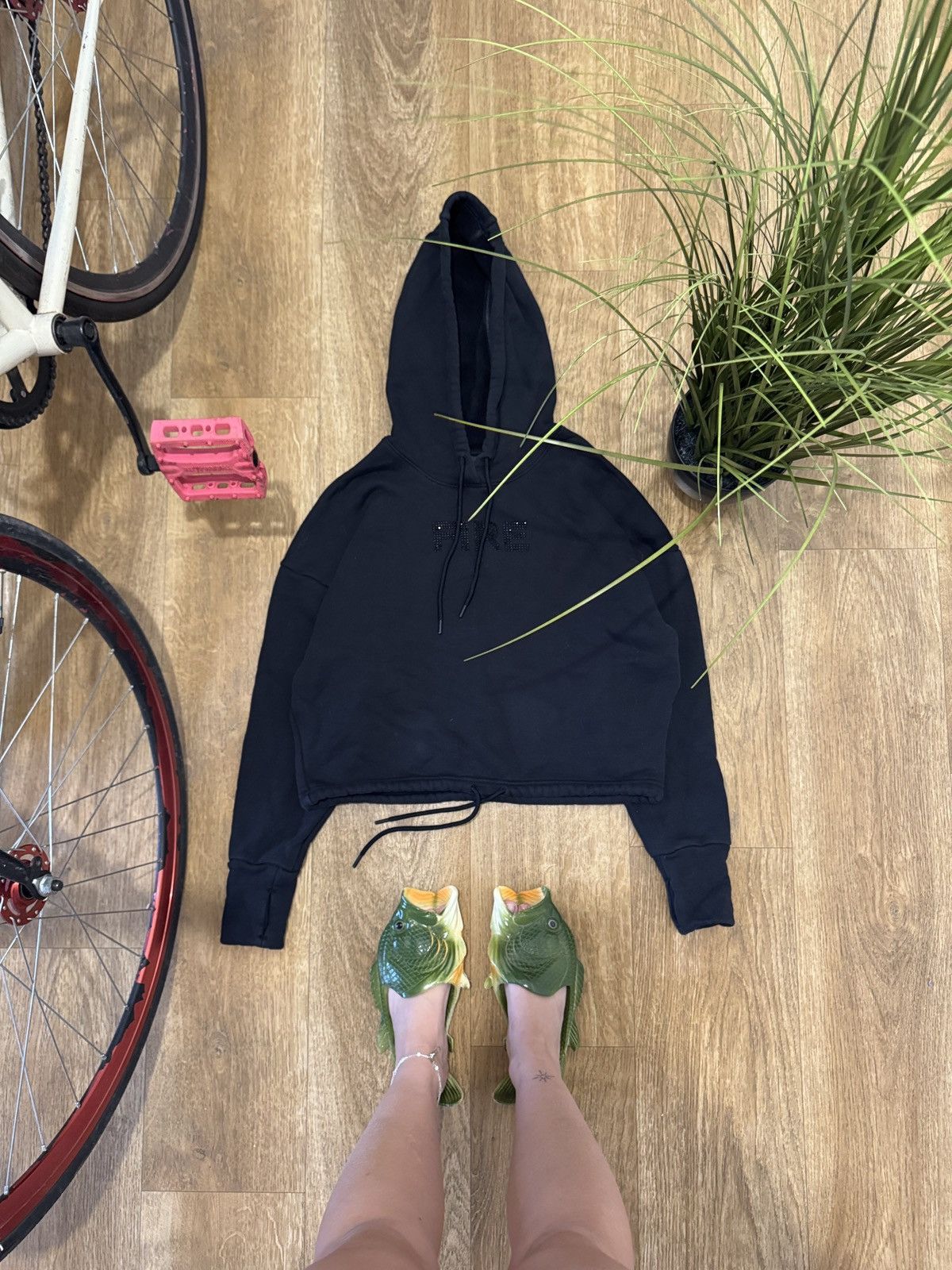 Bogner VINTAGE BOGNER FIRE ICE RASHGUARD Y2K HOODIE Size XS / US 0-2 / IT 36-38 - 1 Thumbnail