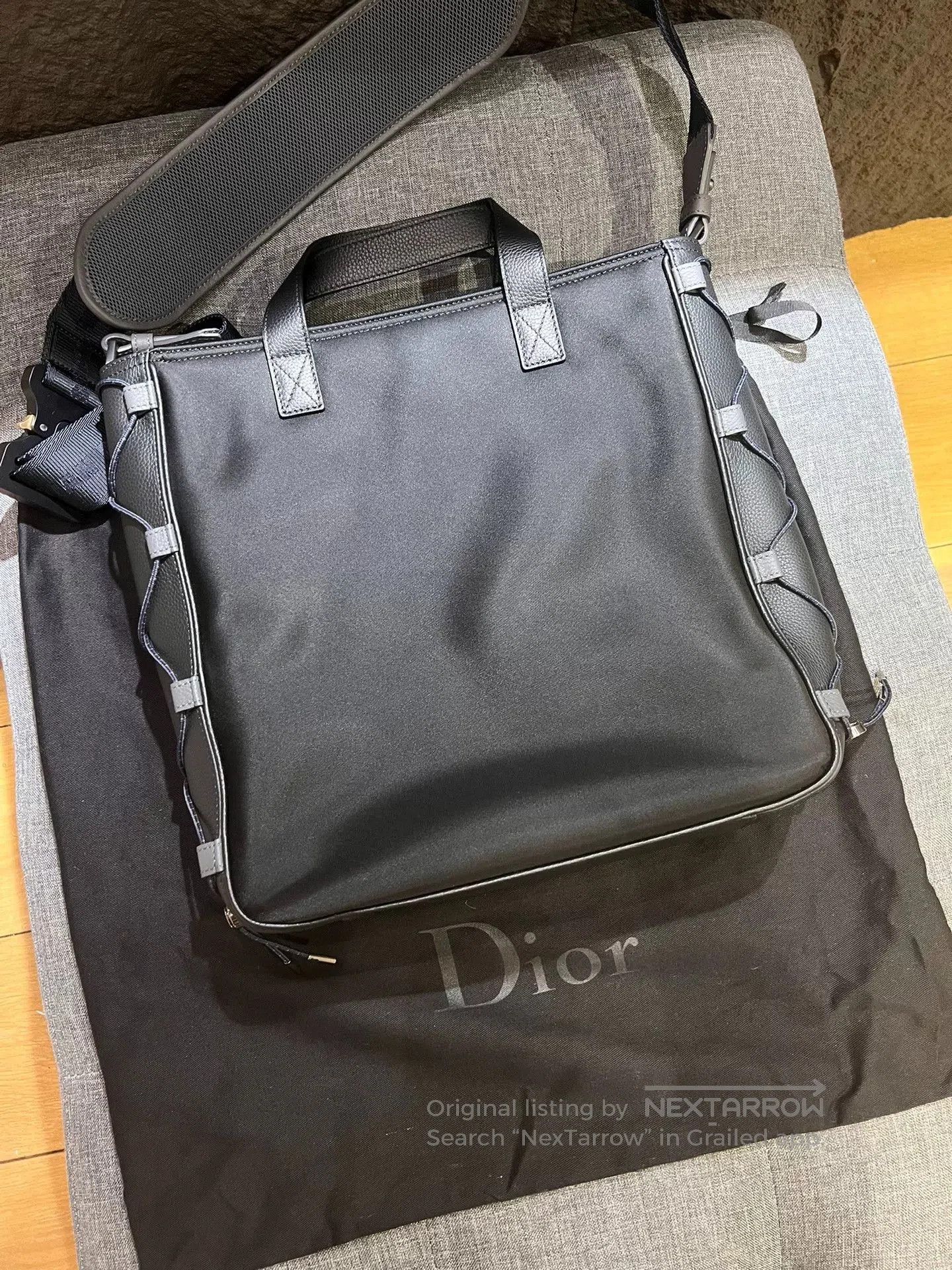 Dior dior sacai saddle crossbody tote bag. Size ONE SIZE - 3 Thumbnail