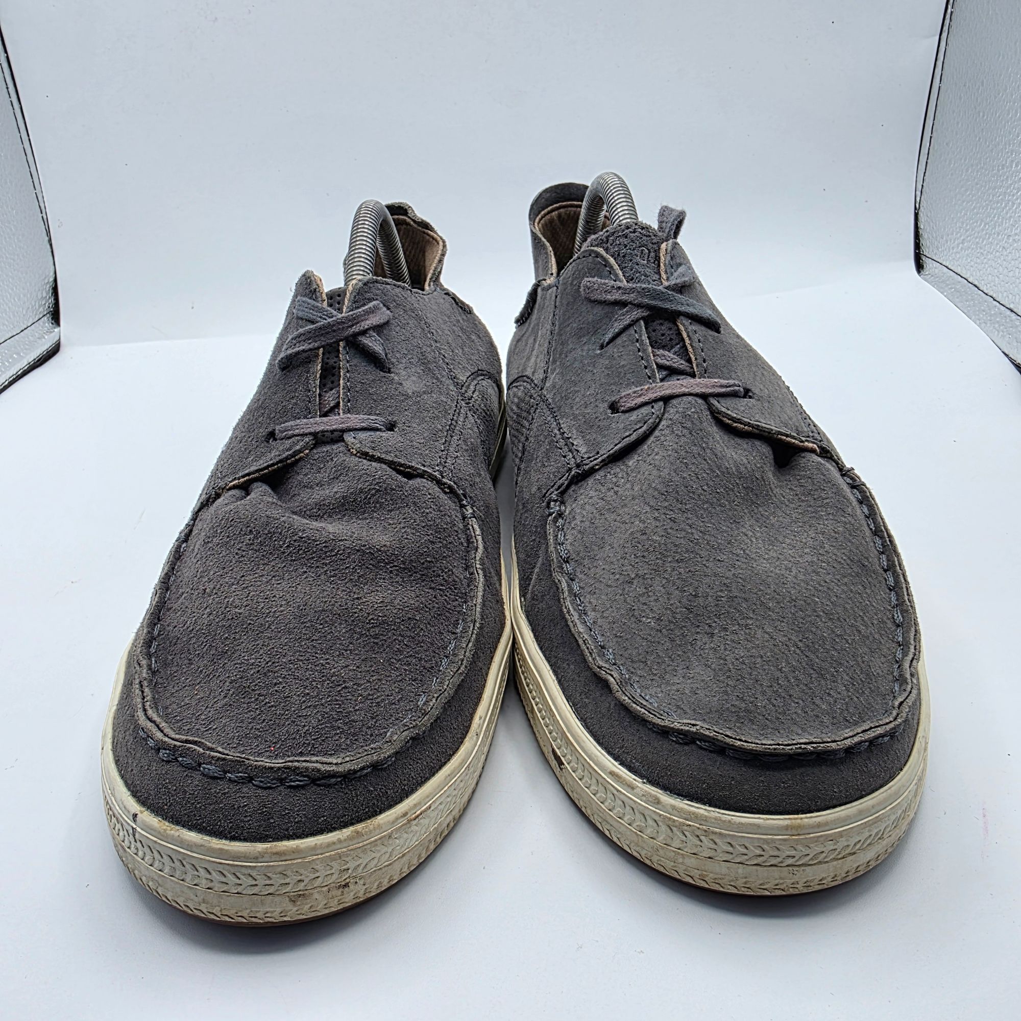 Olukai Olukai Pahono Lace Mens Size 10 Gray Shoes Casual Walking Lo Size US 10 / EU 43 - 2 Thumbnail