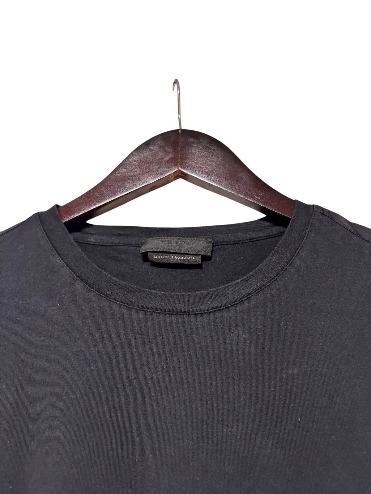 Prada Prada Nylon Pocket Tee Mens Size Medium Black Size US M / EU 48-50 / 2 - 3 Thumbnail