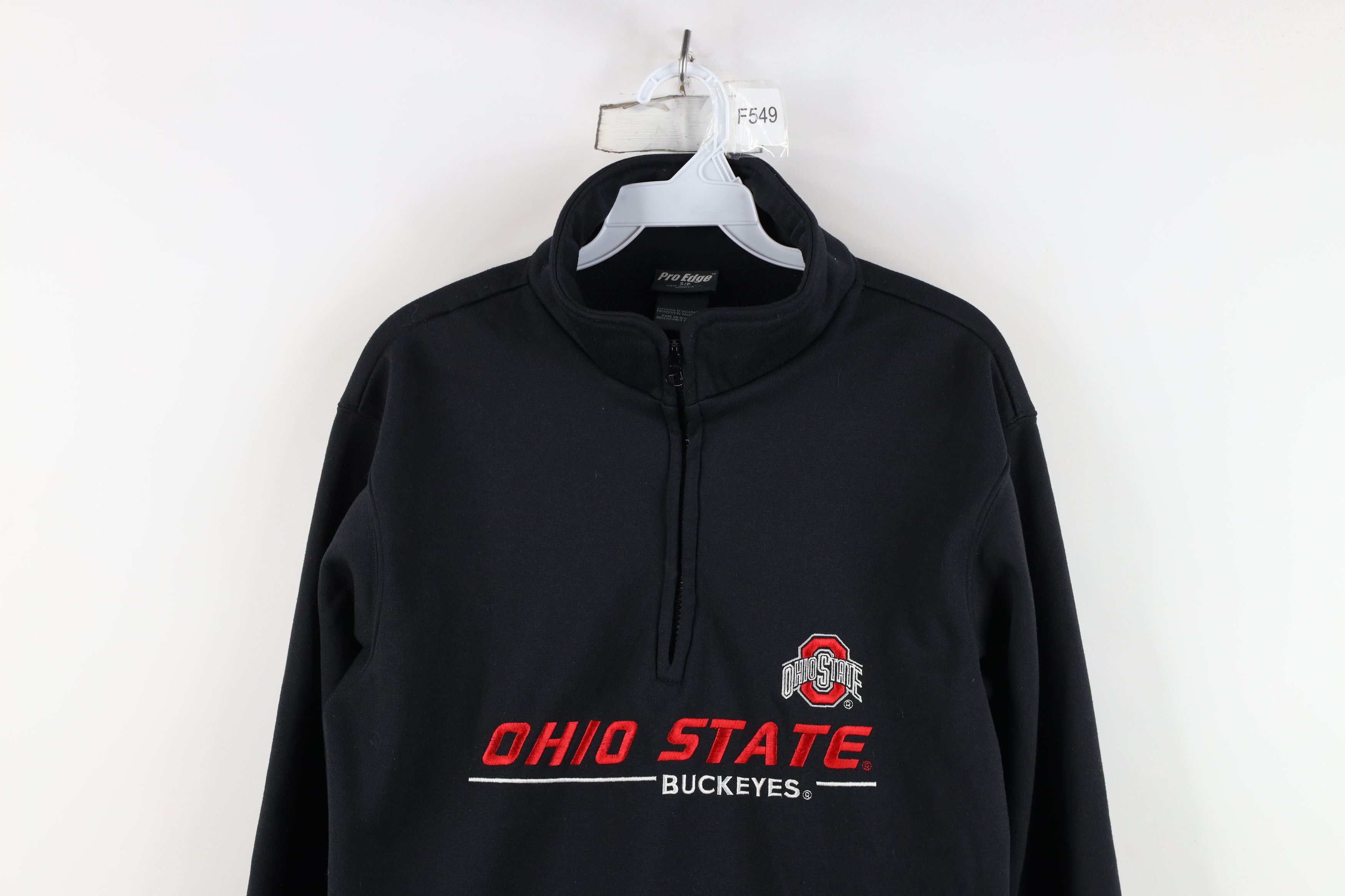 Vintage Ohio State University Half Zip Fleece Sweatshirt