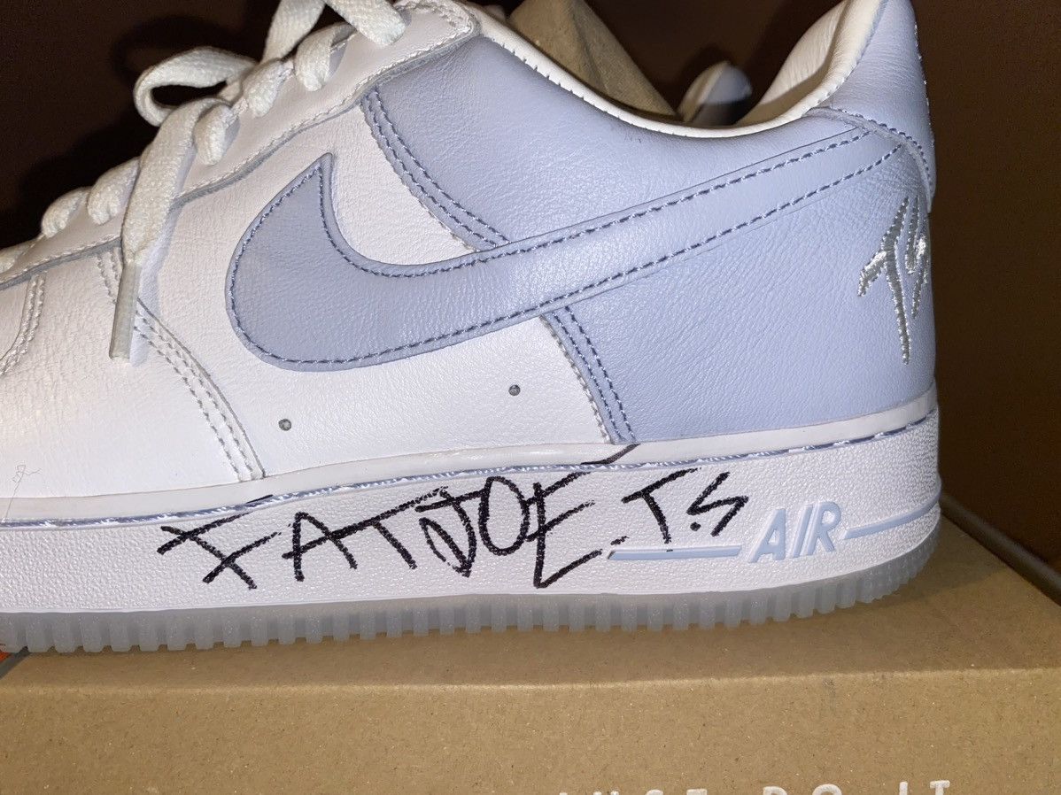 Nike AIR FORCE 1 LOW QS TS NY Size US 10 / EU 43 - 3 Thumbnail