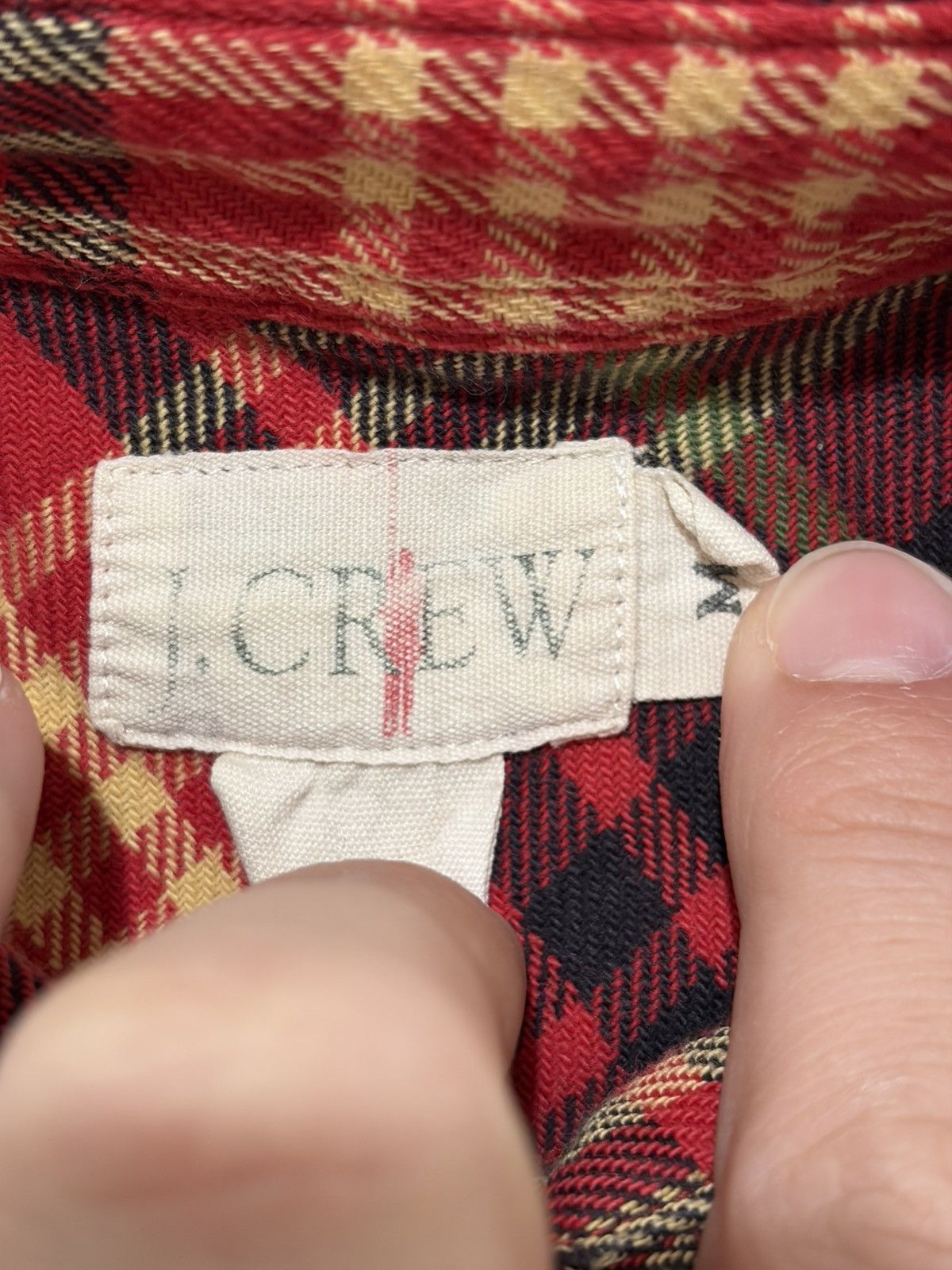 J.Crew J.Crew Shirt Men Plaid Flannel Button Down Oarsman Vintage Size US M / EU 48-50 / 2 - 5 Thumbnail