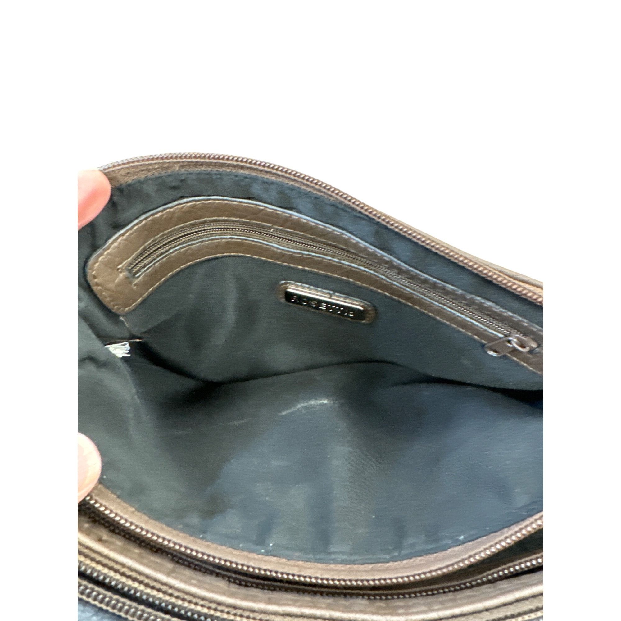 Designer Rosetti Womens Brown Leather Crossbody Bag purse With Adjus Size ONE SIZE - 6 Thumbnail