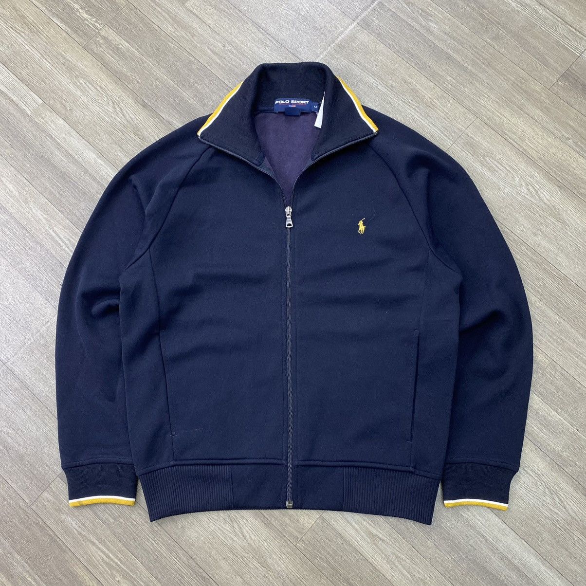 Polo Ralph Lauren 1990s Vintage Polo Sport Polo Ralph Lauren Tracktop Jacket Size US M / EU 48-50 / 2 - 1 Thumbnail