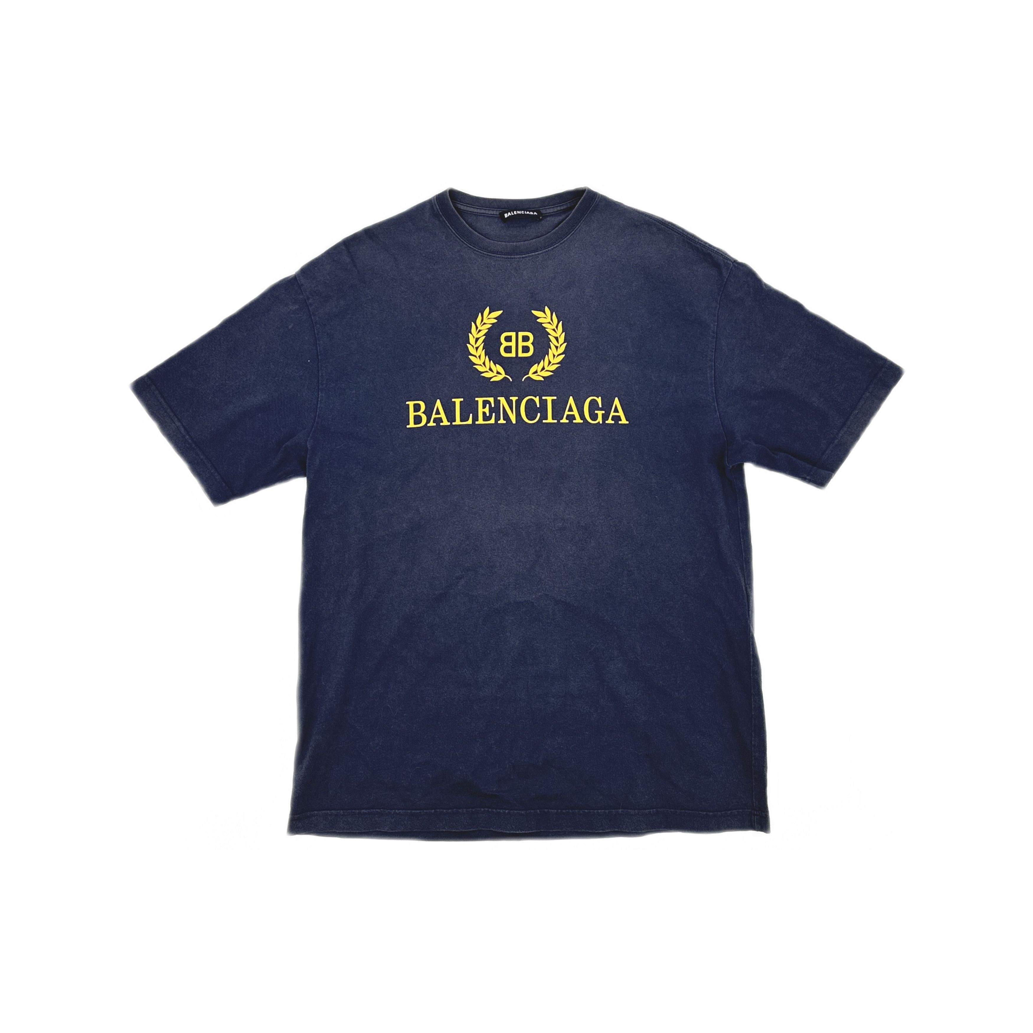 Balenciaga Balenciaga Laurel Logo T-Shirt Size XS Size US XS / EU 42 / 0 - 1 Thumbnail