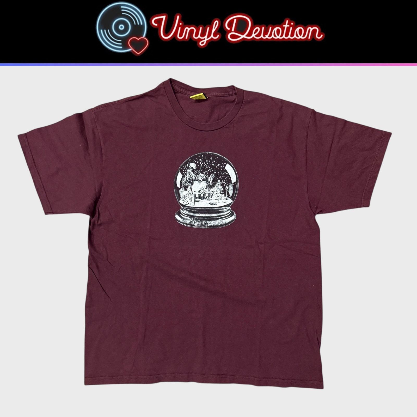 Other iggy Brand Snowglobe Maroon T-Shirt Size XL Jack Greer Size US XL / EU 56 / 4 - 1 Thumbnail
