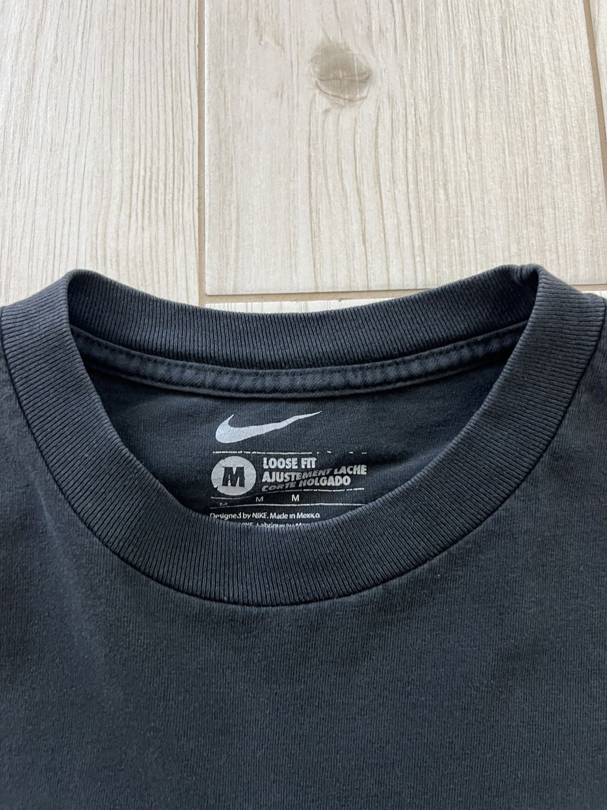 Nike Nike New York Center Check Tee Vintage Faded Size US M / EU 48-50 / 2 - 13 Thumbnail