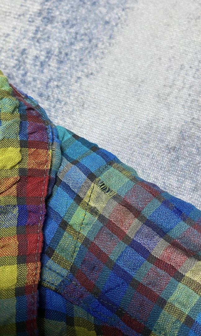 Missoni Vintage Missoni Plaid Shirt Size US L / EU 52-54 / 3 - 7 Thumbnail